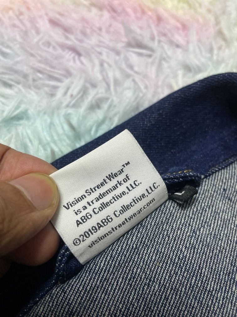 Vintage × Vision Streetwear Vision Streetware Denim Jacket Size US L / EU 52-54 / 3 - 14 Thumbnail