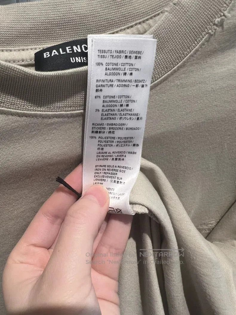Balenciaga Balenciaga Embroidered Tiger Head Tee. Size US S / EU 44-46 / 1 - 7 Thumbnail