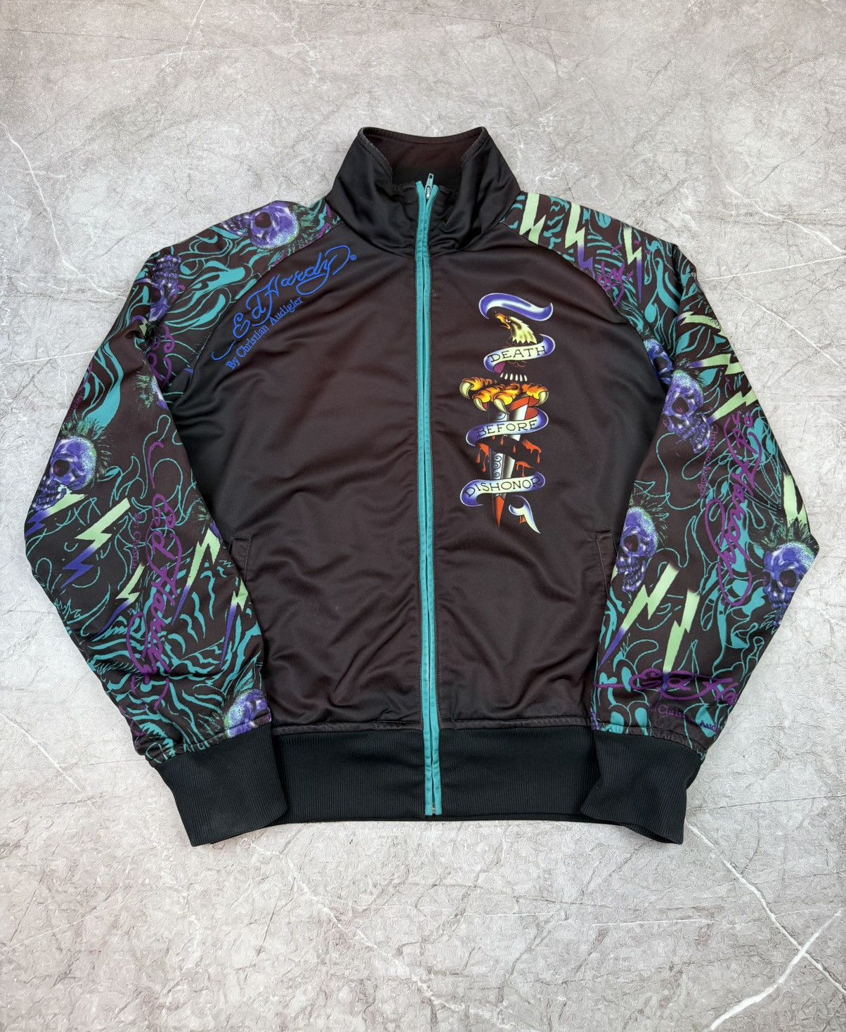 Ed Hardy Vintage Ed Hardy Track Jacket Size US M / EU 48-50 / 2 - 4 Thumbnail