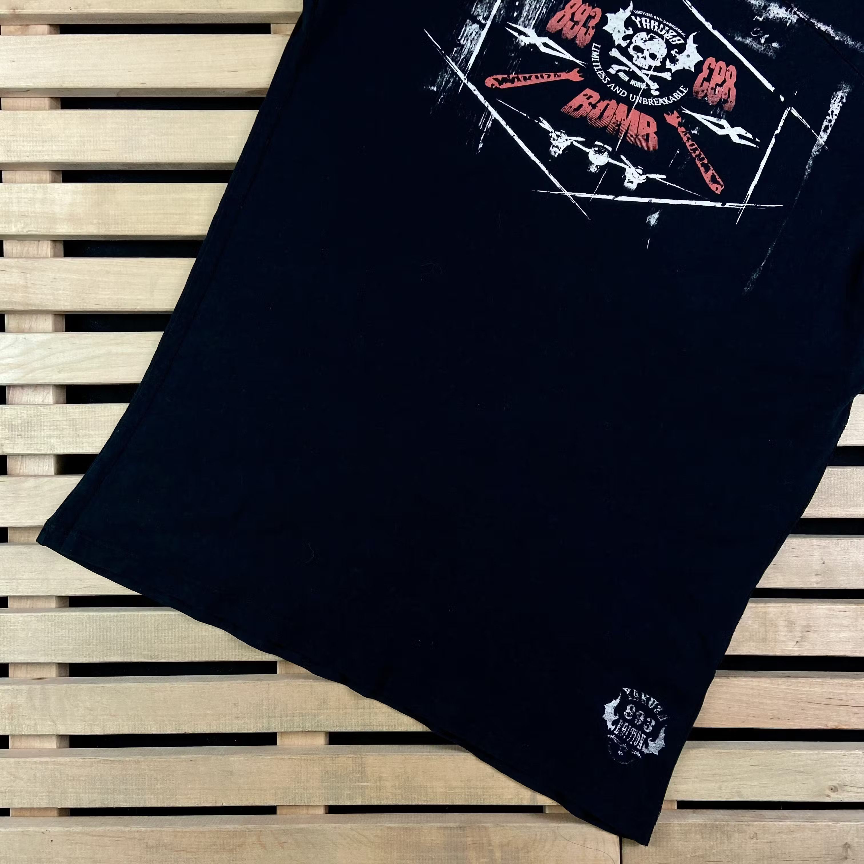 Japanese Brand Mens Vintage T Shirt Yakuza 893 Size XXL 2XL Size US XXL / EU 58 / 5 - 3 Thumbnail