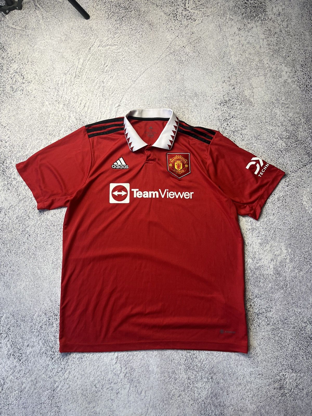 Adidas Manchester United Adidas 22/23 Football Shirt Soccer Jersey Size US XL / EU 56 / 4 - 1 Thumbnail
