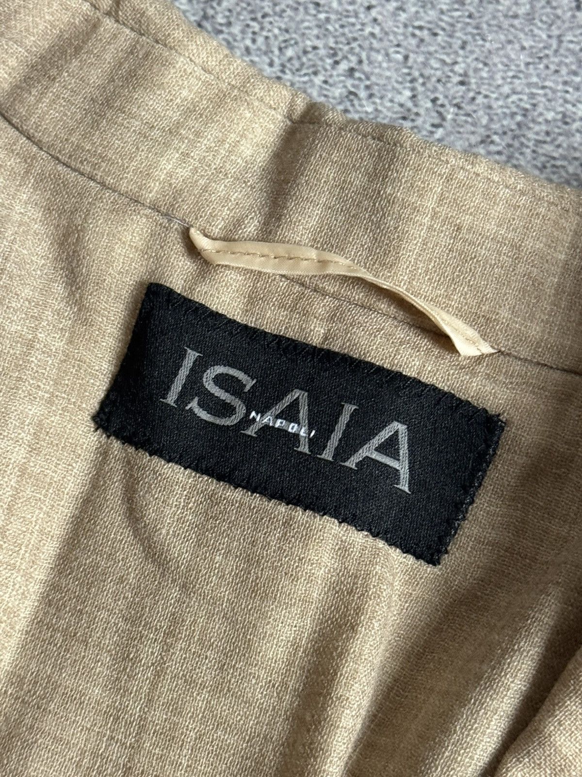 Isaia ISAIA 44size FONTELINE button up blazer jacket vintage line Size M / US 6-8 / IT 42-44 - 8 Thumbnail