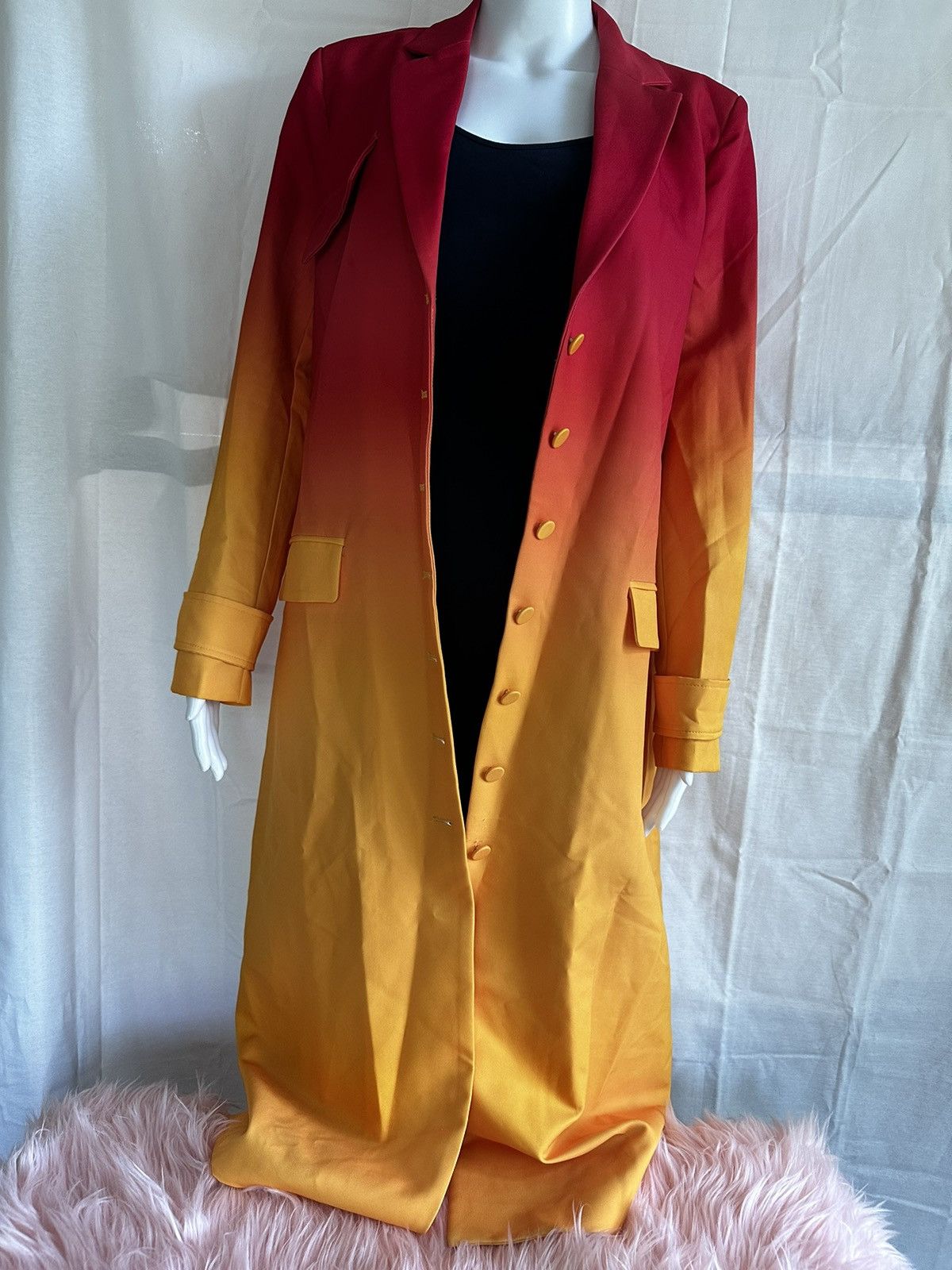 Azalea Wang Azalea Wang two-tone ombre trench coat Size S / US 4 / IT 40 - 3 Thumbnail