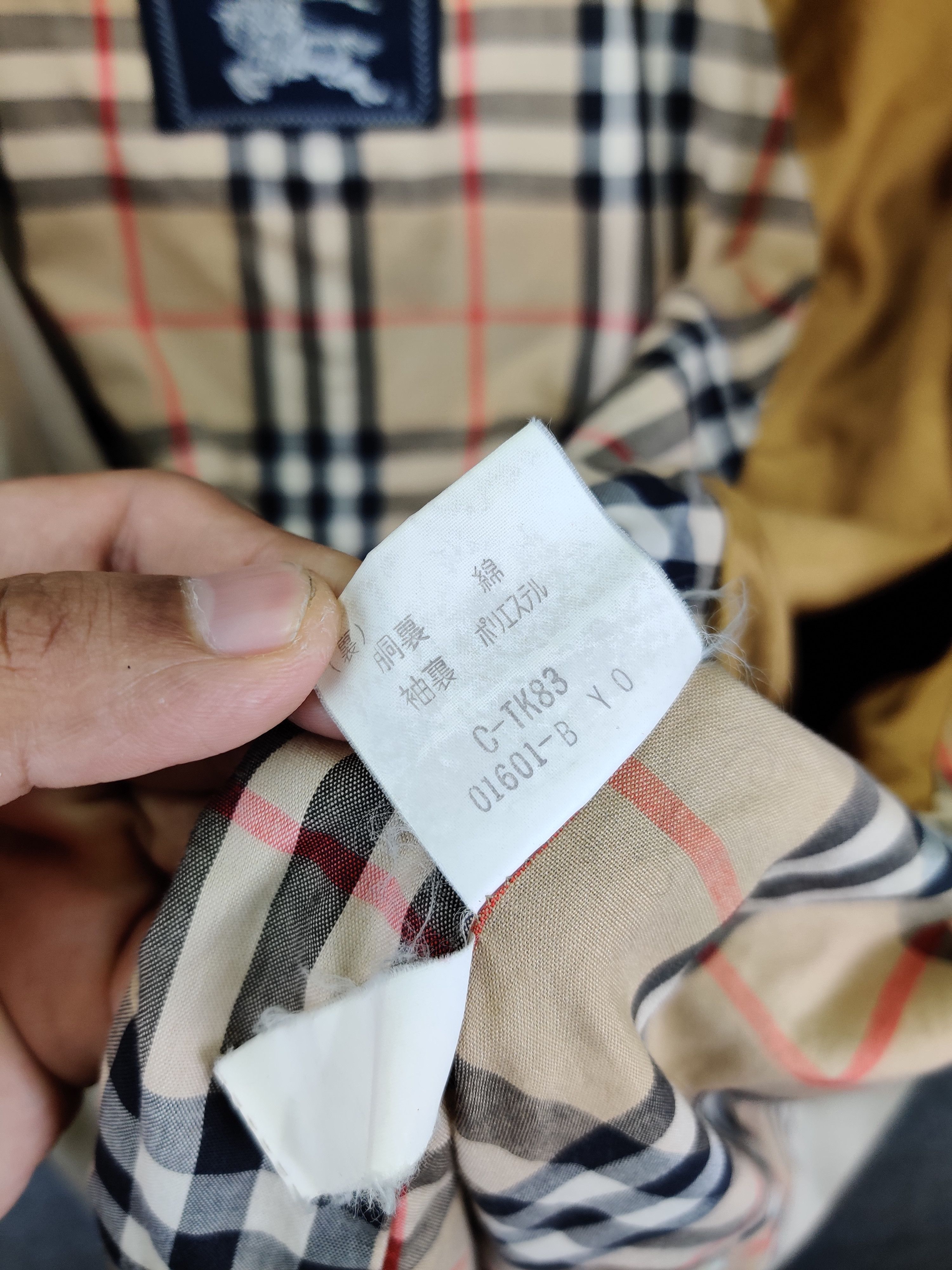 Burberry Vintage Burberry Nova Check Trench Coat Size US XL / EU 56 / 4 - 14 Thumbnail
