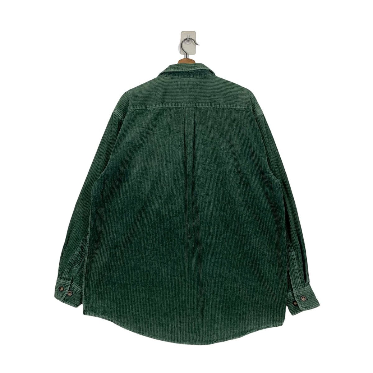American Eagle Outfitters AMERICAN EAGLE Green Corduroy Flannel Jacket #1818-C22 Size US M / EU 48-50 / 2 - 7 Thumbnail