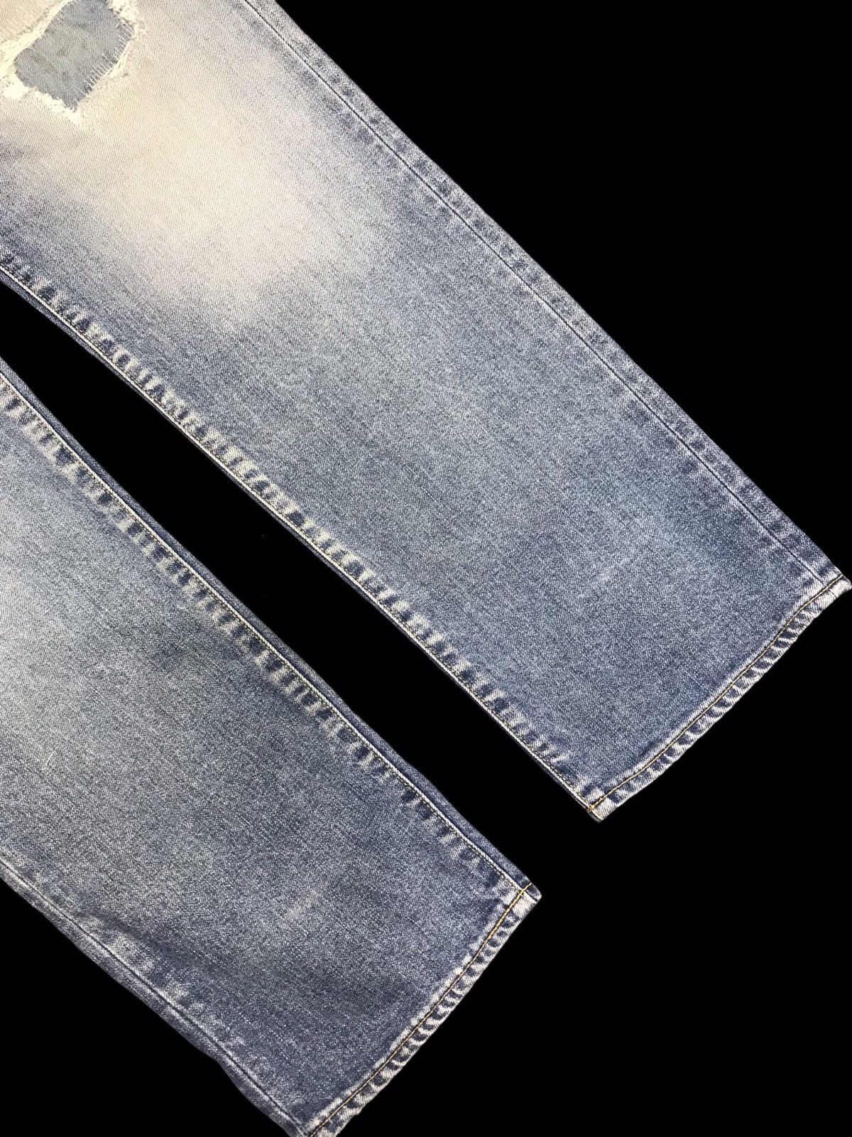 Japan Blue 💥ARCHIVAL💥JAPAN BLUE Craftman Palm Distressed Denim F130 Size US 34 / EU 50 - 9 Thumbnail