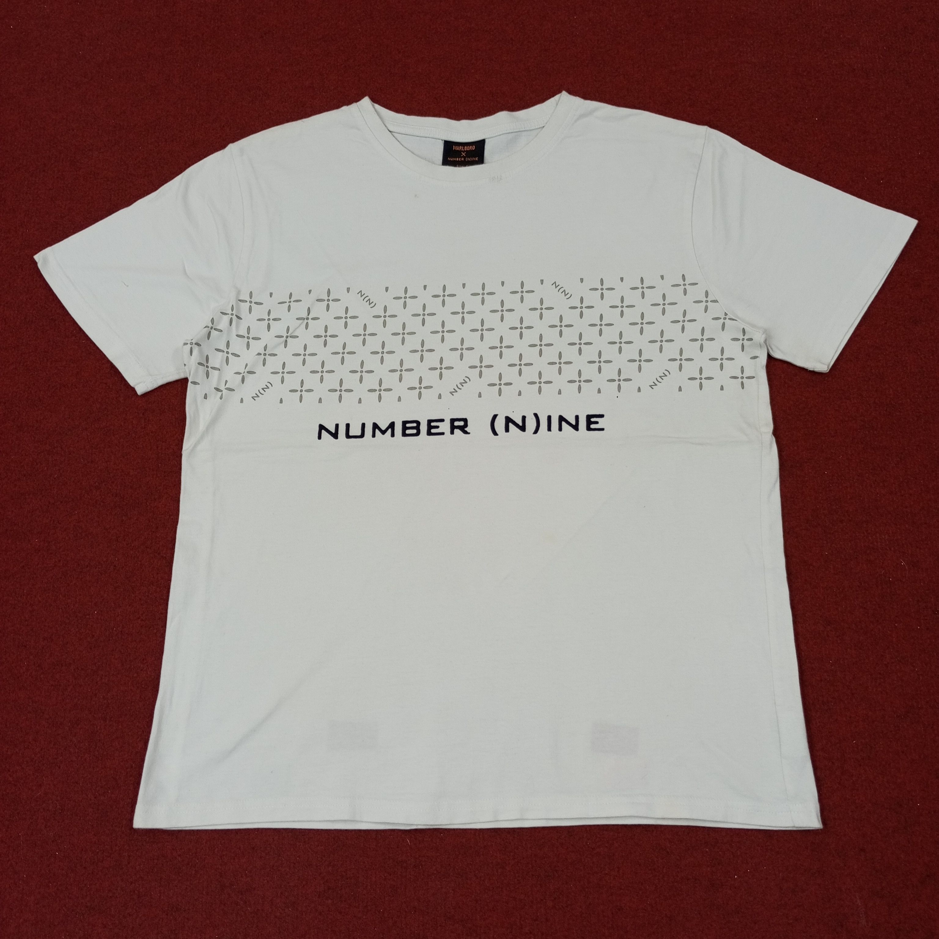 Number (N)ine Number Nine X Marlboro Japanese Brand Custom Tshirt c249n78 Size US L / EU 52-54 / 3 - 1 Thumbnail