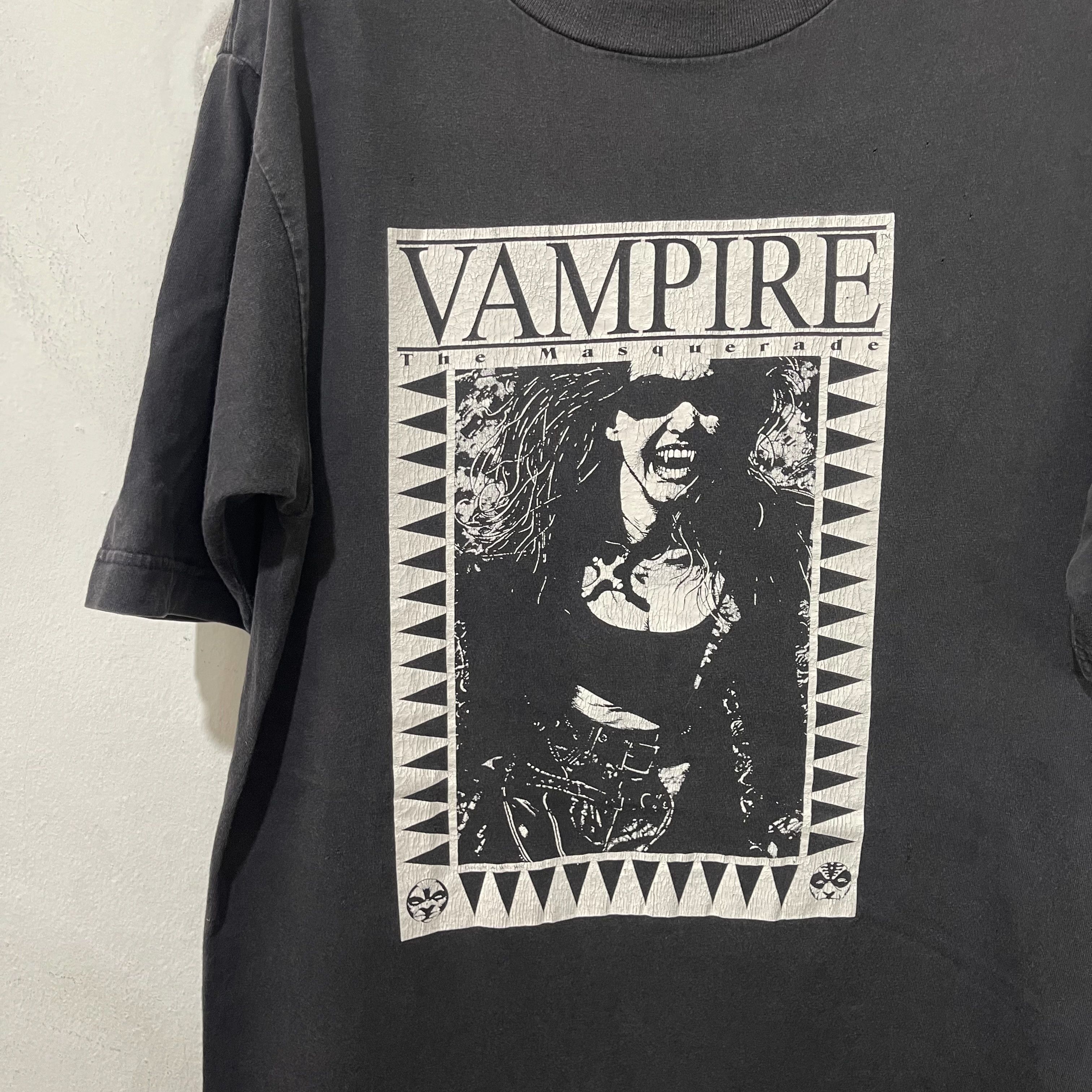 Vintage Vintage 90s Vampire The Masquerade Shirt Size US M / EU 48-50 / 2 - 2 Thumbnail