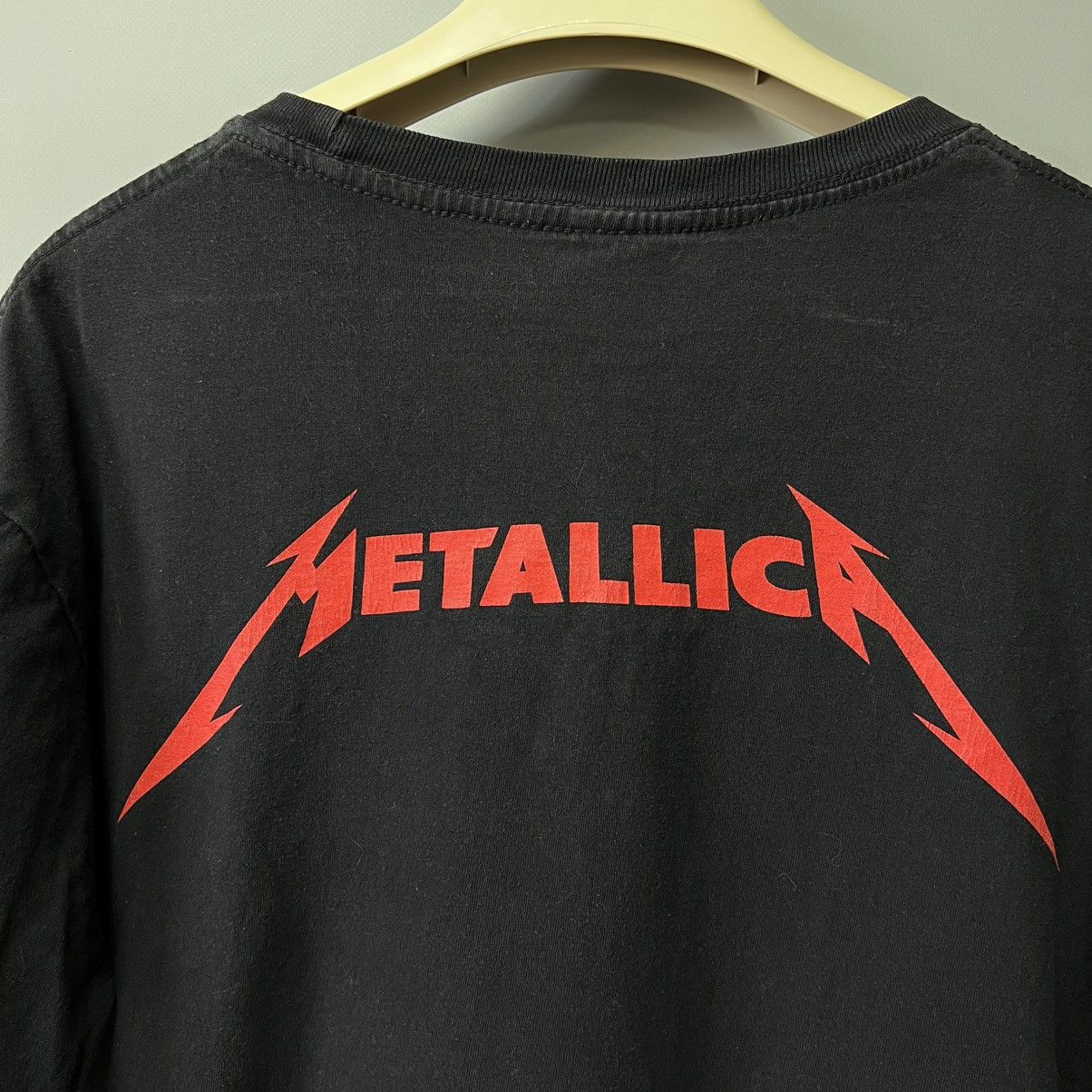 Metallica × Vintage Metallica No Justice For All Rock Band T Shirt Black Size US L / EU 52-54 / 3 - 15 Thumbnail