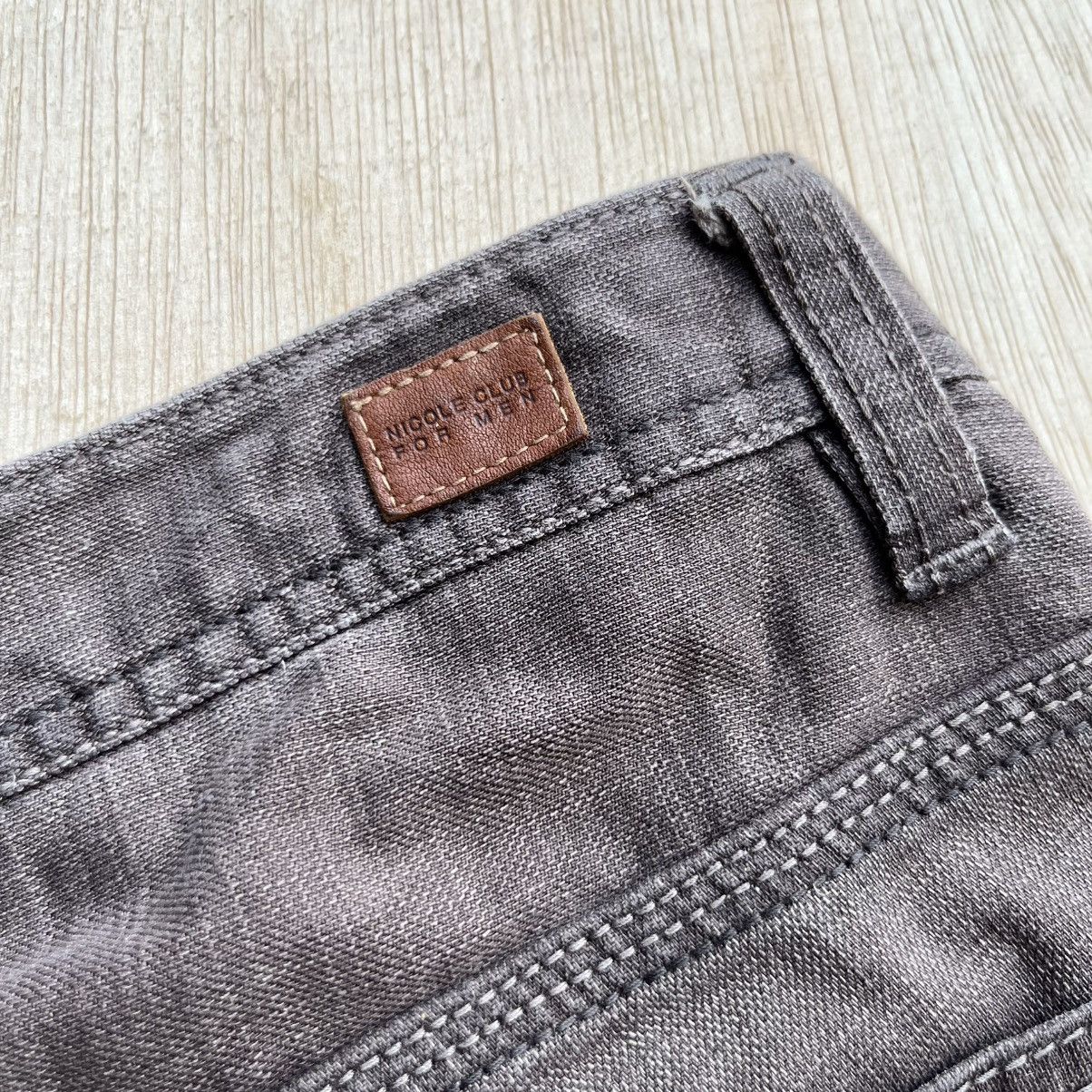 Nicole Club NICOLE CLUB FOR MEN ELABORATE DISTRESSED DENIM VINTAGE Size US 30 / EU 46 - 5 Thumbnail