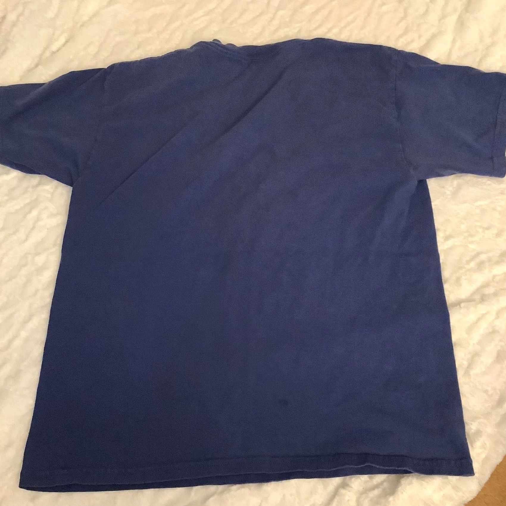 Disney VINTAGE Disney Walt Disney World Mickey Mouse T-Shirt L Crew Neck Short Sleeve Blue 2005 Mens Graphic Tee Donald Duck Theme Size US L / EU 52-54 / 3 - 6 Thumbnail