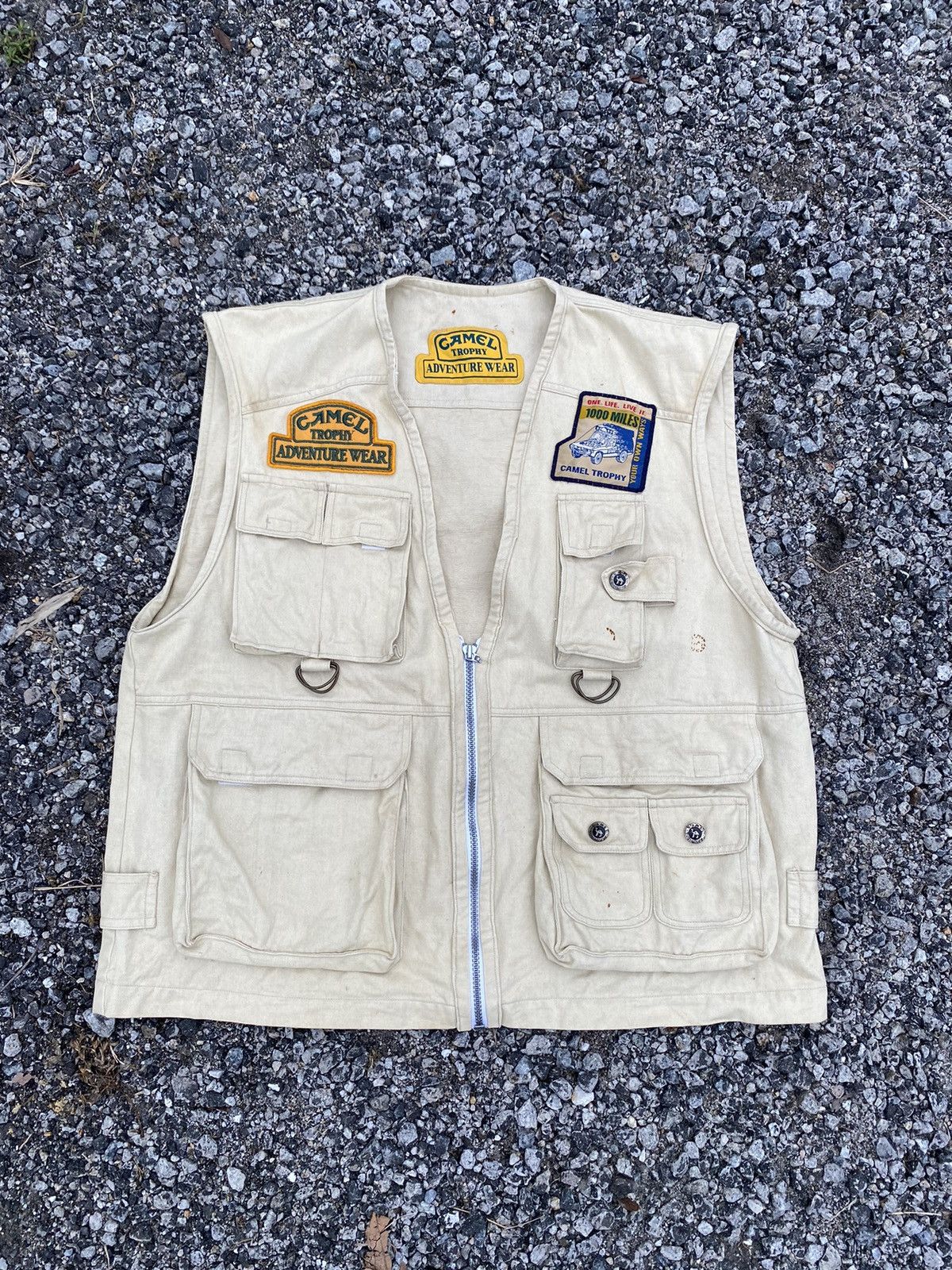 Vintage ♦️ Vintage Camel Trophy Adventure Wear Vest♦️ Size US L / EU 52-54 / 3 - 1 Thumbnail