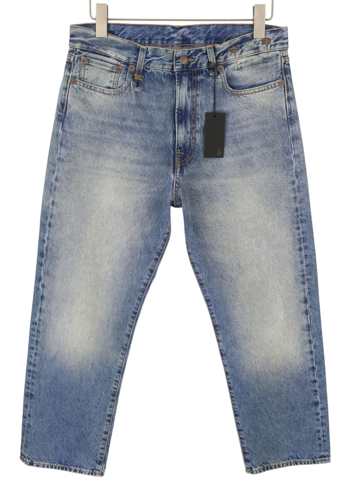 R13 BOYFRIEND 28 Jasper Washed Blue FW25 Jeans 87199 Size 28" / US 6 / IT 42 - 3 Thumbnail
