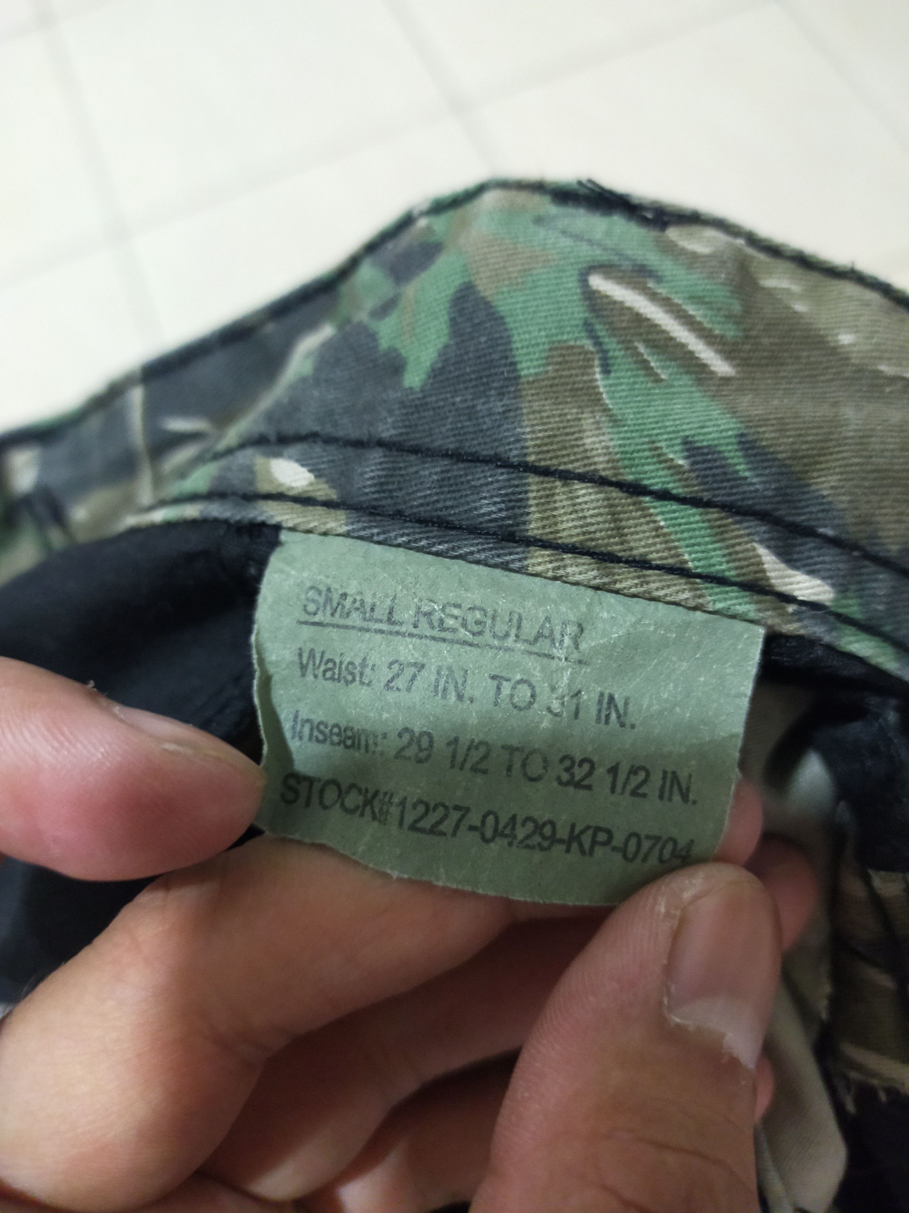 VINTAGE ROTHCO SMOKEY BRANCH MILITARY CARGOPANTS