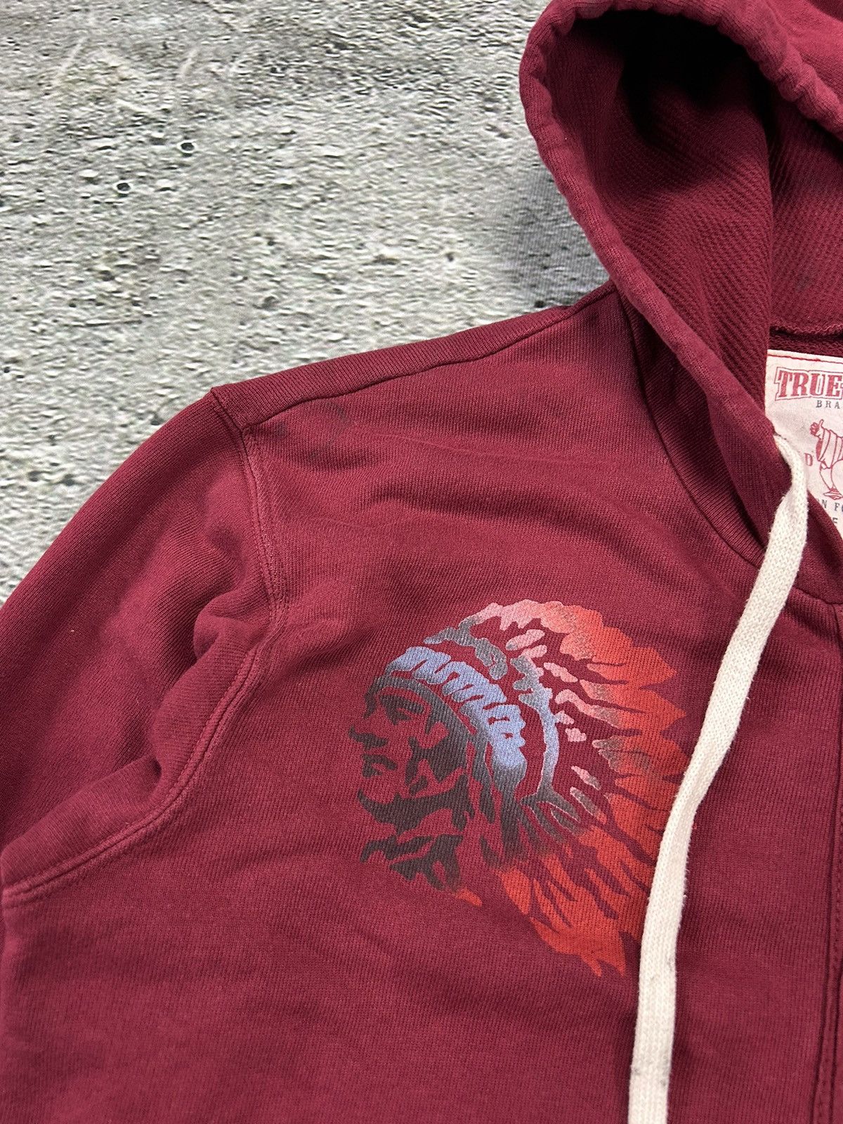 True Religion True Religion vintage red zip hoodie Indian Y2K Size US M / EU 48-50 / 2 - 3 Thumbnail