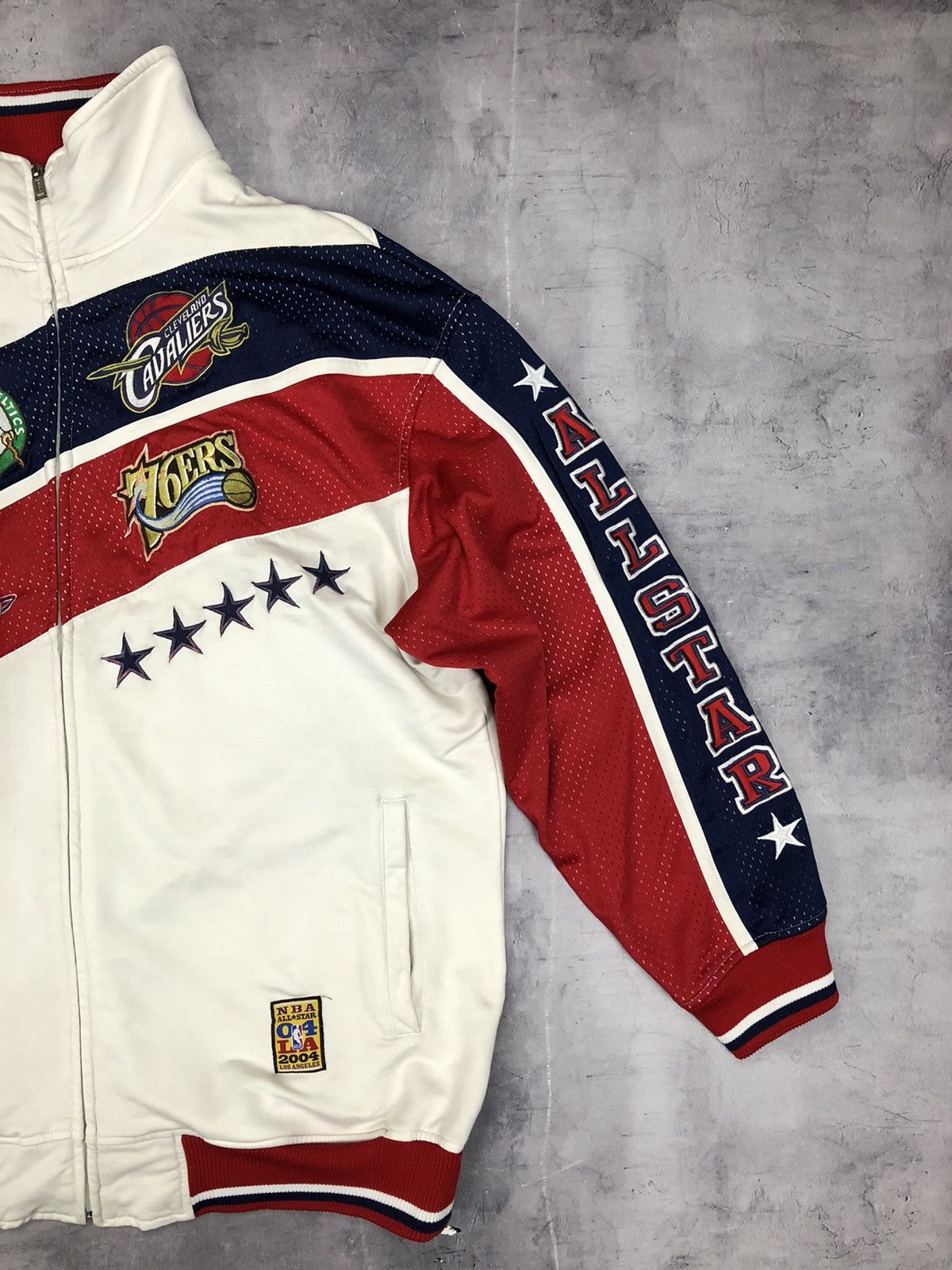 NBA × Vintage UNK NBA ALL STARS 2004 jacket giacca felpa collection Size US L / EU 52-54 / 3 - 3 Thumbnail
