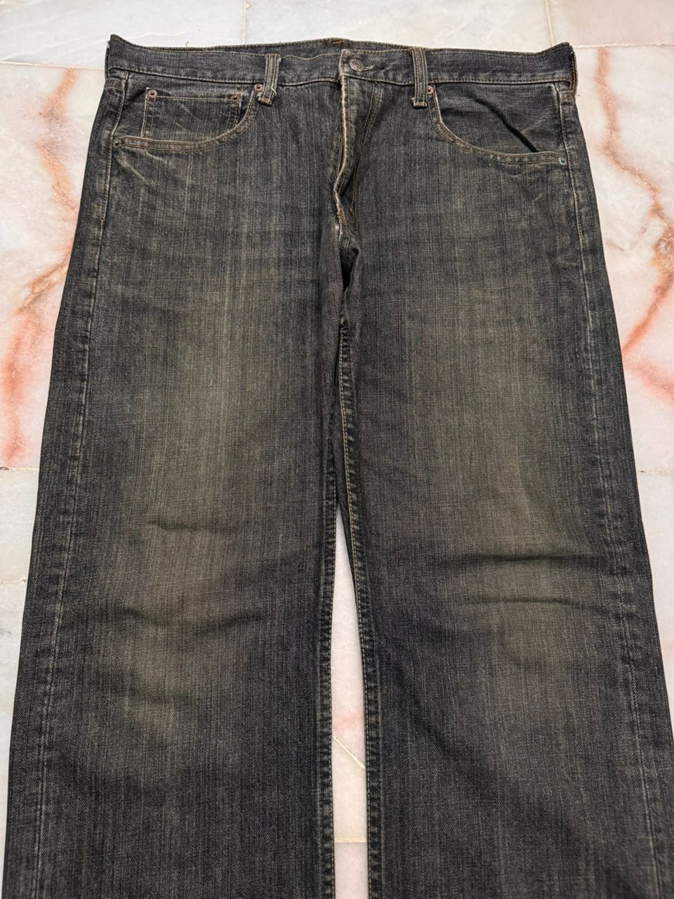 Vintage 💥ARCHIVES💥VINTAGE BOBSON CHESSKING MUDWASH DISTRESSED DENIM Size US 35 - 3 Thumbnail