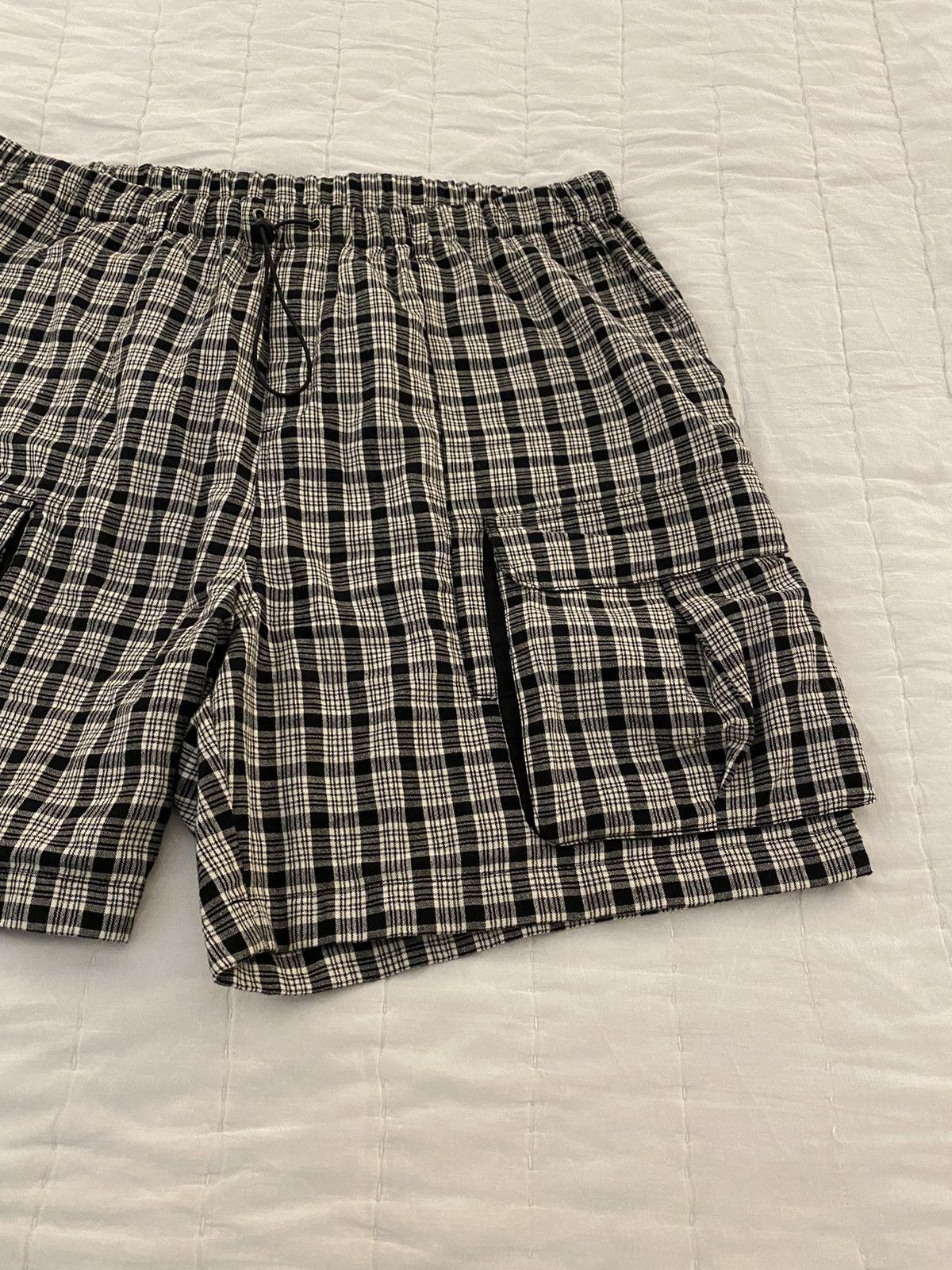 Other Magic Castles Beyond Short Black Ecru Check XL Size US 36 / EU 52 - 4 Thumbnail
