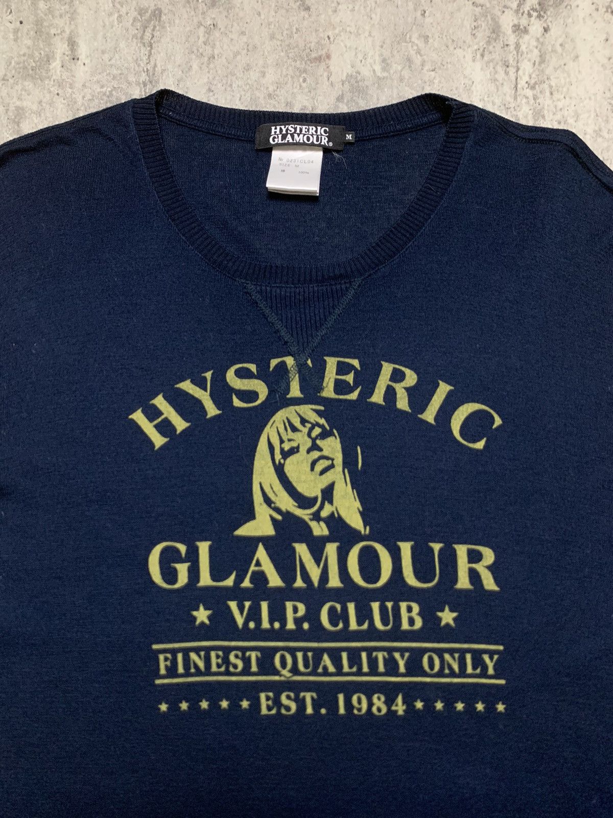 Hysteric Glamour Hysteric Glamour VIP Club Knitted Sweaters Sweatshirt Size US M / EU 48-50 / 2 - 1 Thumbnail