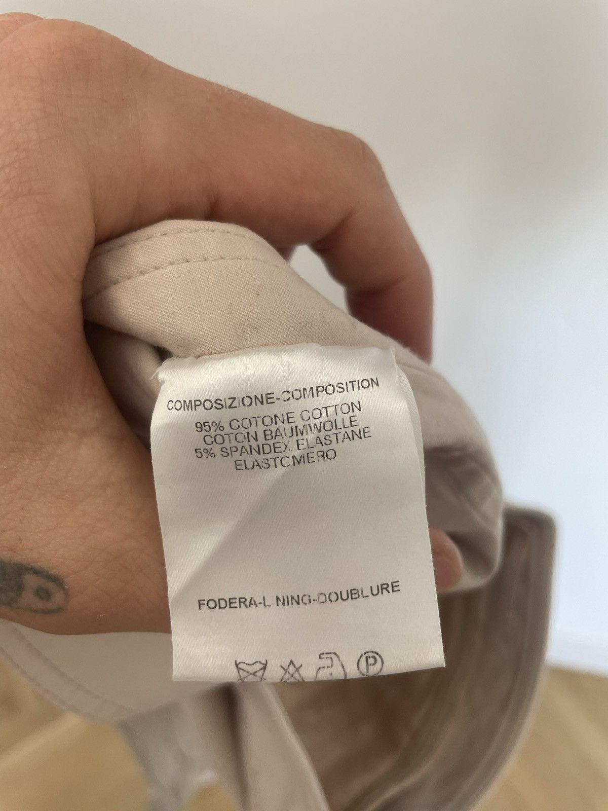 Gucci Gucci Beige Women Pant Designer Classic Luxury Rare Size 27" / US 4 / IT 40 - 7 Thumbnail