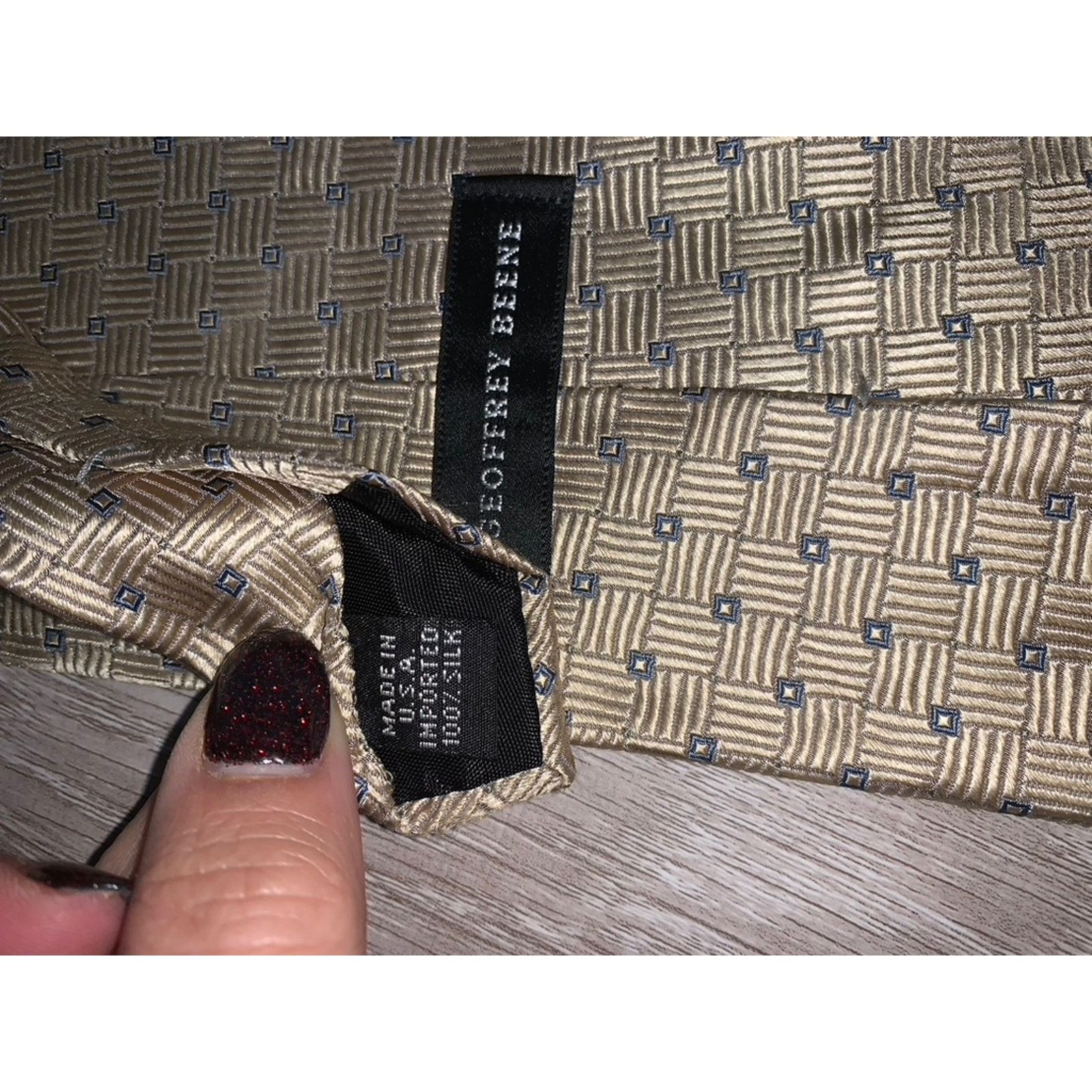 Geoffrey Beene Geoffrey Beene Men's Multicolor Tie Set of 5 Classic Length Size ONE SIZE - 3 Thumbnail