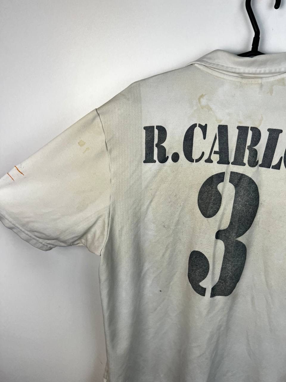 Adidas × Vintage Real Madrid Adidas Roberto Carlos90s jersey t-shirts size XL Size US XL / EU 56 / 4 - 13 Thumbnail