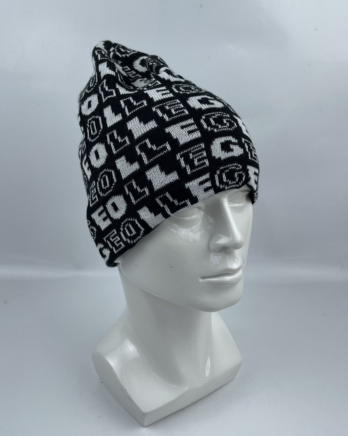 gu fullprint beanit hat snow cap