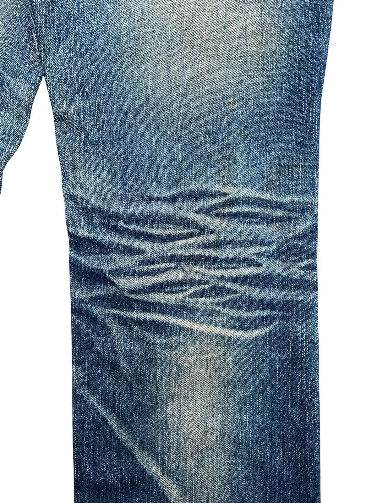 Kapital YOSHITOMO NARA LOLITA Exotic Vintage Distressed Denim Jeans Size US 34 / EU 50 - 17 Thumbnail