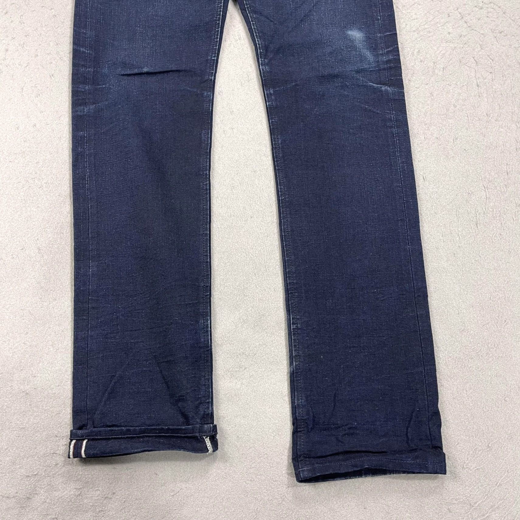 Rogue Territory Rogue Territory Jeans Mens 30x34 Blue Selvedge Denim Straight Leg Made USA Size US 30 / EU 46 - 3 Thumbnail