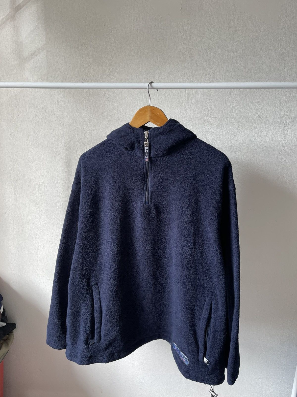 90s Polo Sport Ralph Lauren Anorak Fleece Jacket