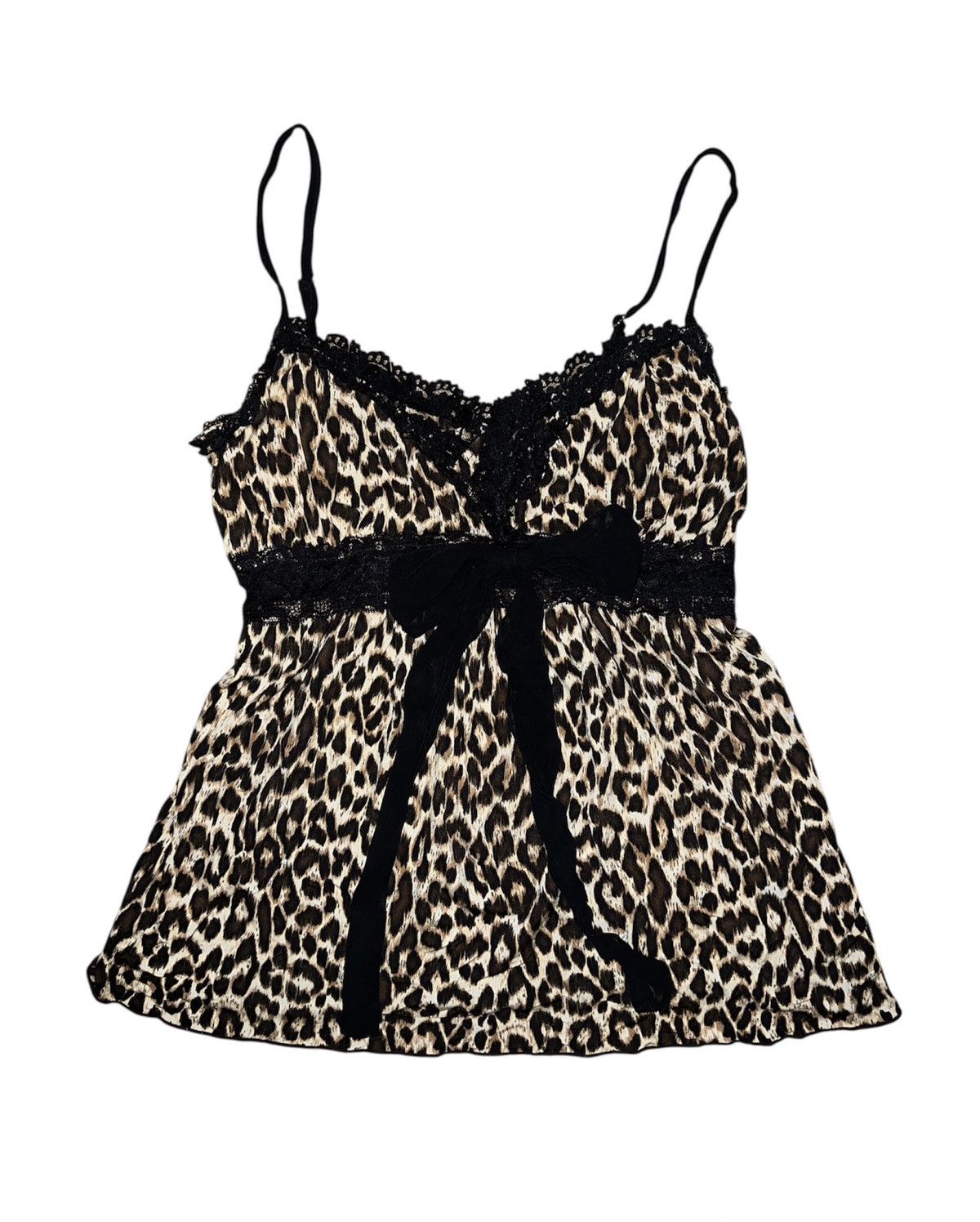 Dolce & Gabbana Gyaru leopard with lace camisole 🐆 Size M / US 6-8 / IT 42-44 - 1 Thumbnail