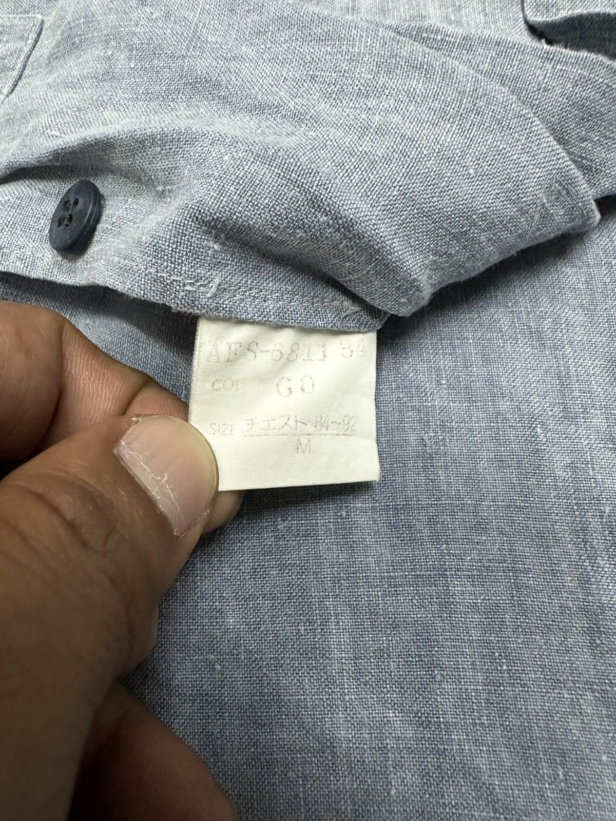 Christian Dior Monsieur × Dior Vintage Christian Dior Monsieur Linen Shirt Size US M / EU 48-50 / 2 - 6 Thumbnail