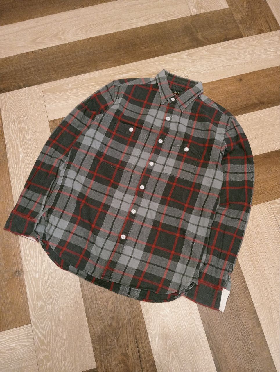 Beams Plus BEAMS PLUS ORIGINAL FABRIC FLANNEL SHIRT Size US M / EU 48-50 / 2 - 2 Thumbnail