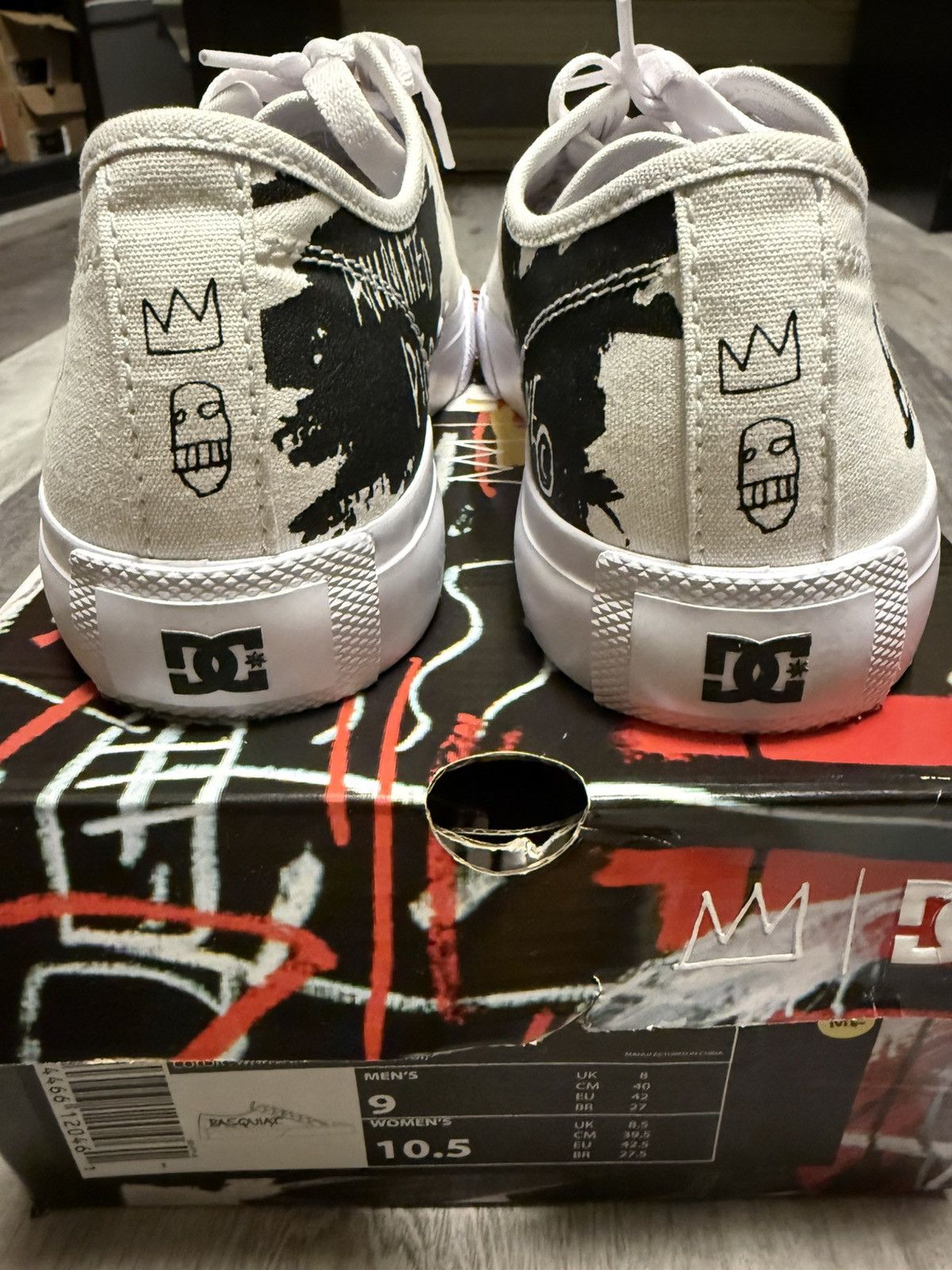 DC DC Shoes x Basquiat Manual Sz 9 – Limited Edition Size US 9 / EU 42 - 7 Thumbnail