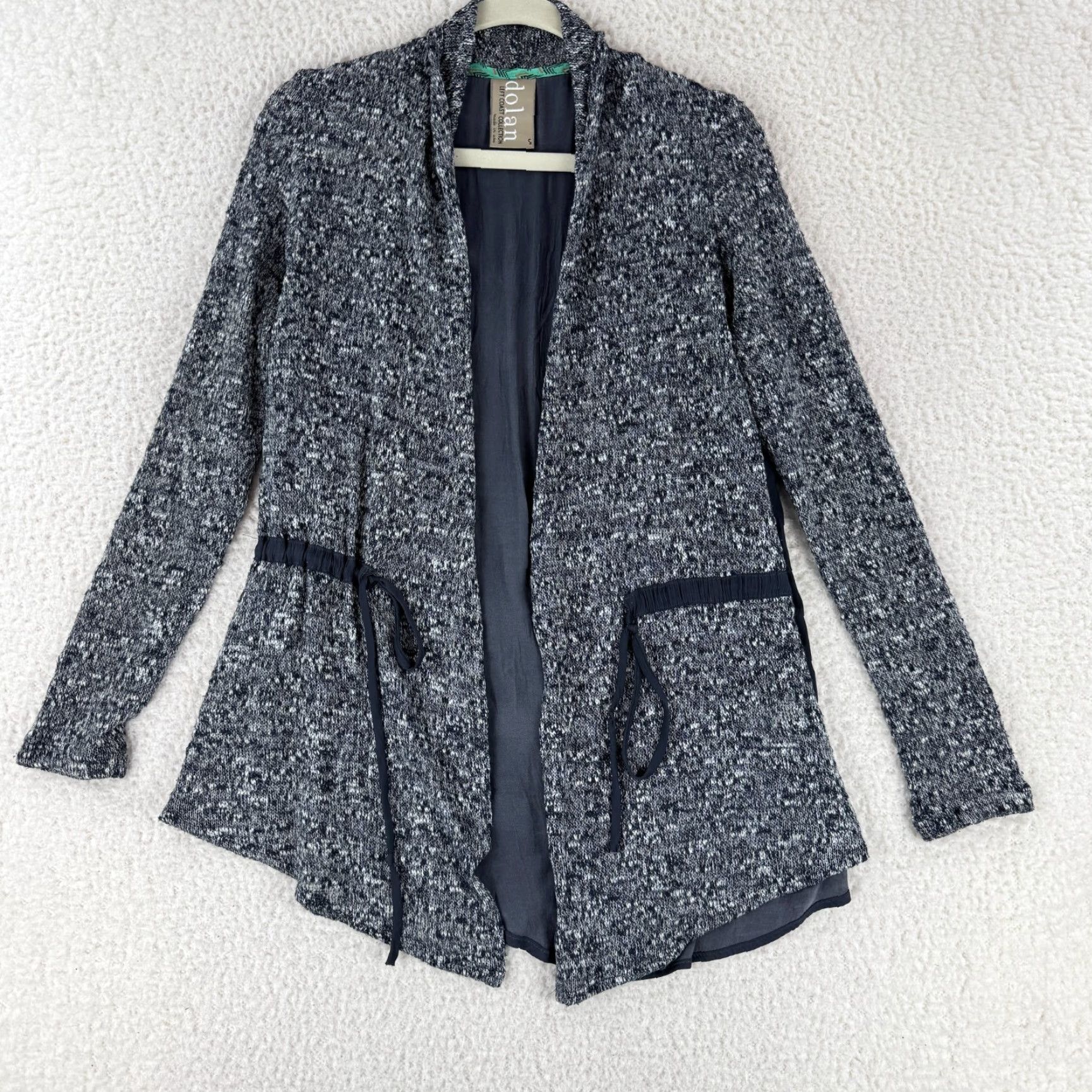 Anthropologie Anthropologie Dolan Cardigan Sweater Womens Small Gray Marled Long Sleeve Knit Size S / US 4 / IT 40 - 2 Thumbnail