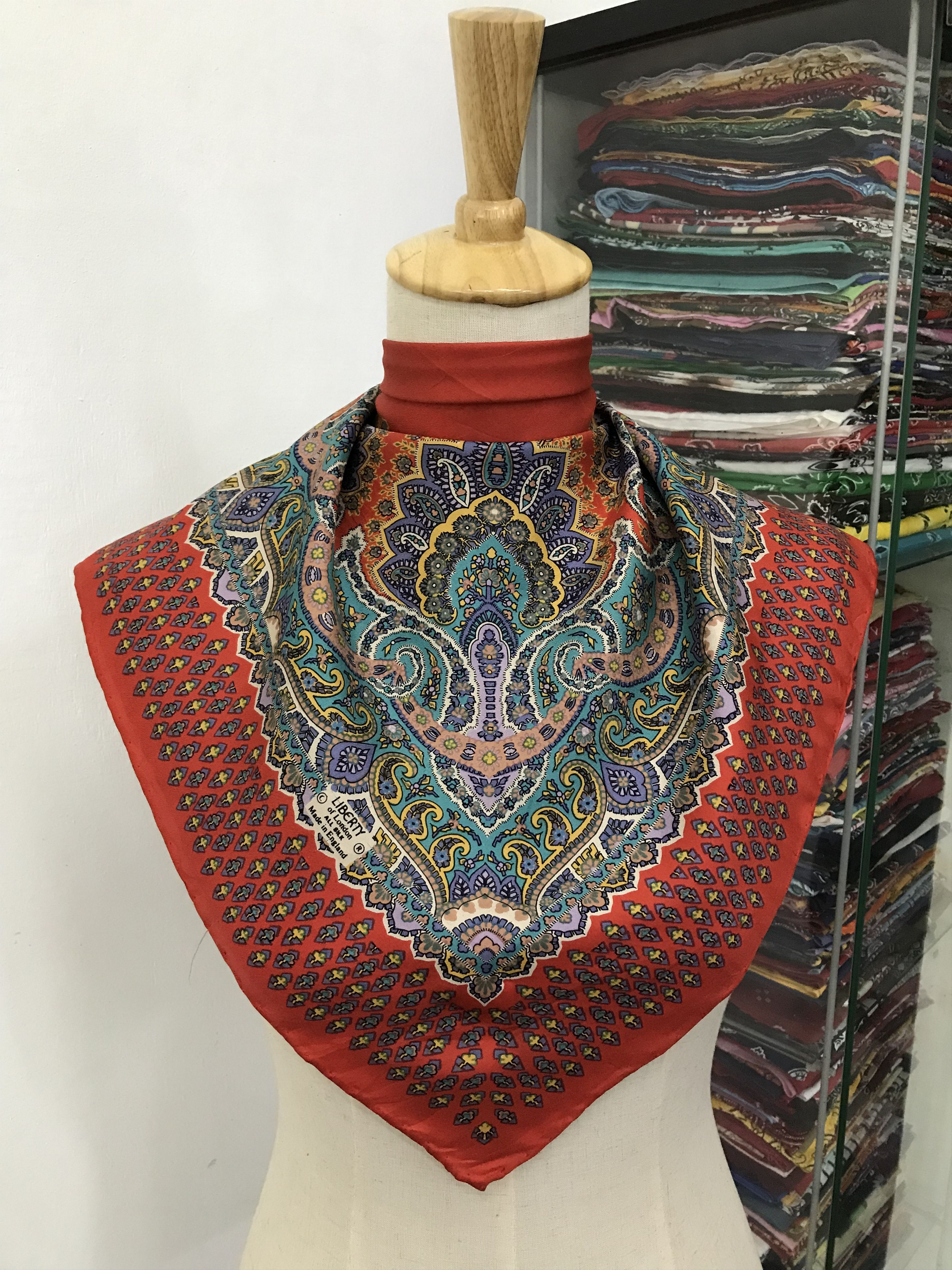 Liberty Vintage Liberty Silk Scarf Size ONE SIZE - 1 Thumbnail