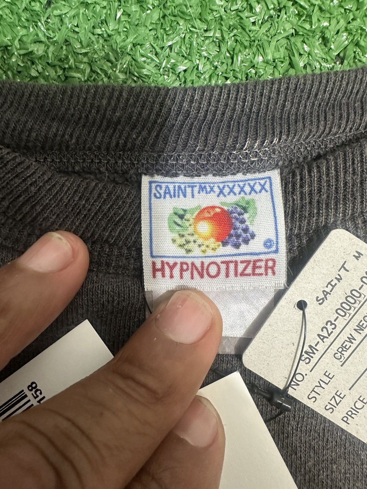 Saint Michael Saint Michael Distressed Logo Sweatshirt Size US M / EU 48-50 / 2 - 4 Thumbnail
