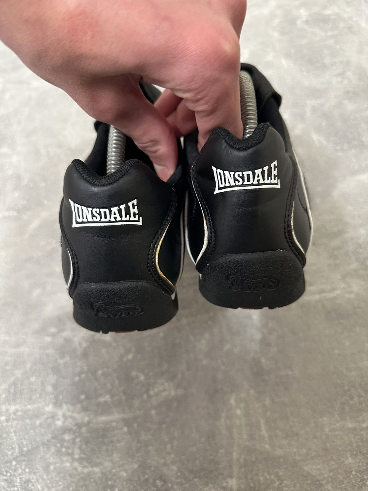 Lonsdale Lonsdale Slip Vintage Leather Sneakers 90s y2k style cat Size US 9 / EU 42 - 12 Thumbnail