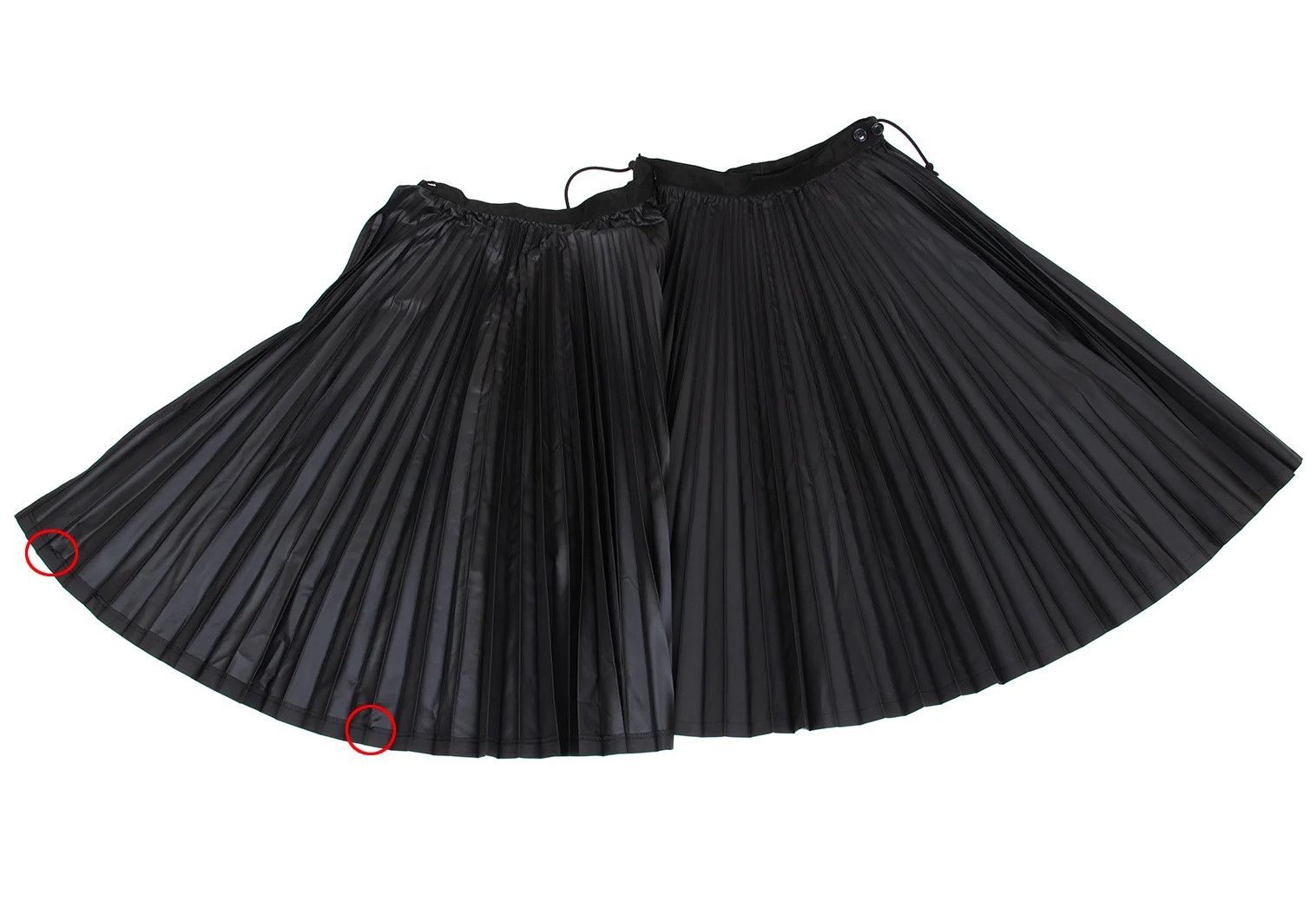 Junya Watanabe Accordion Pleats Wrap Skirt with Waist Pouch in Black Size US 30 / EU 46 - 8 Thumbnail