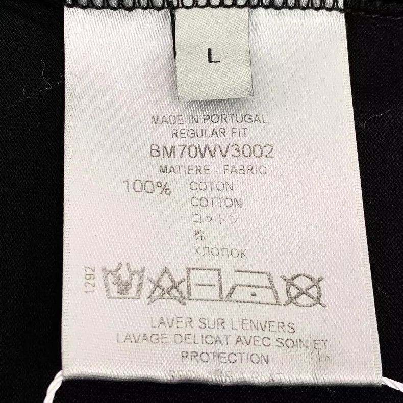 Givenchy Givenchy Givenchy Black Logo Cotton Short Sleeve TShirt -2 Size US L / EU 52-54 / 3 - 7 Thumbnail