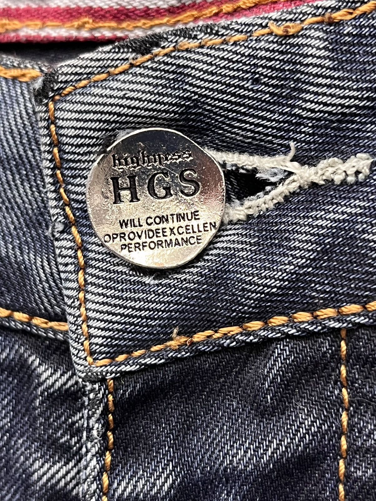 Other 🔥HIGHNESS Handmade Punk Grunge Boro Patchwork SlimFit Denim Size US 28 / EU 44 - 15 Thumbnail