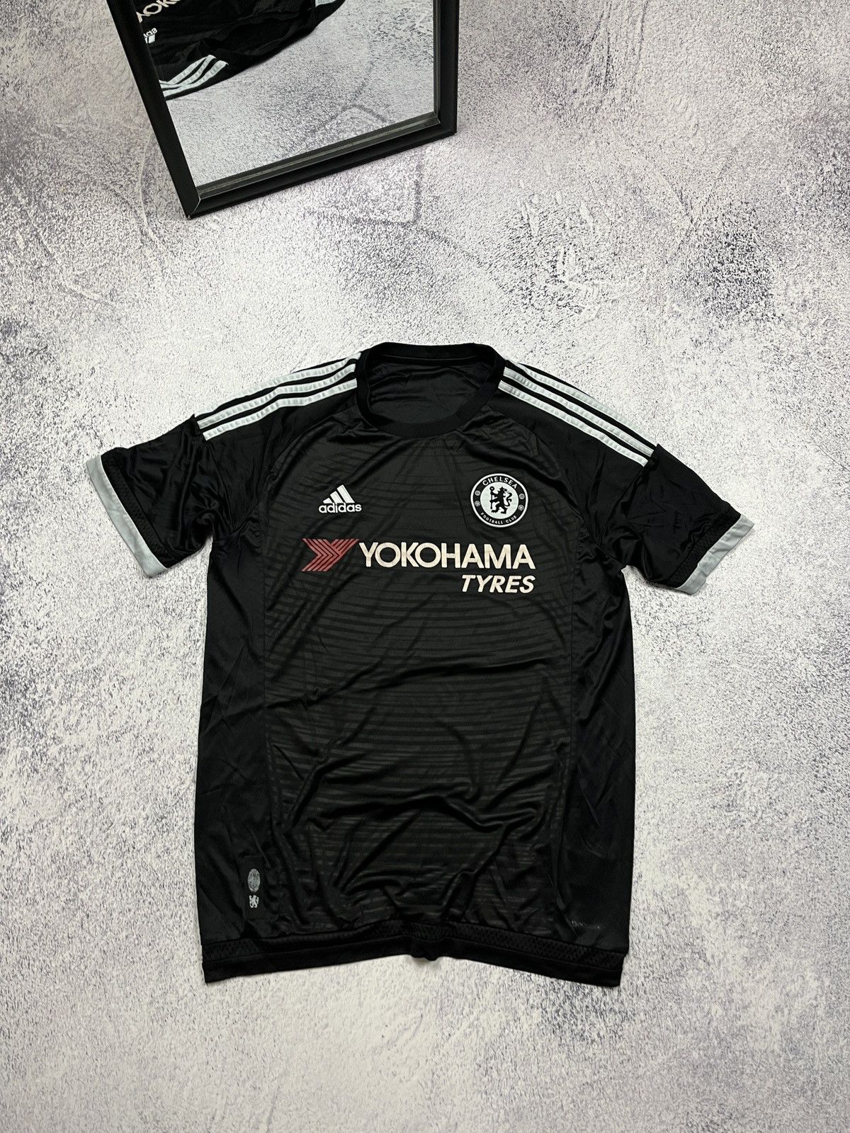 Adidas × Chelsea Soccer Adidas Chelsea 2015/16 Third Soccer Jersey Football Shirt Size US L / EU 52-54 / 3 - 1 Thumbnail