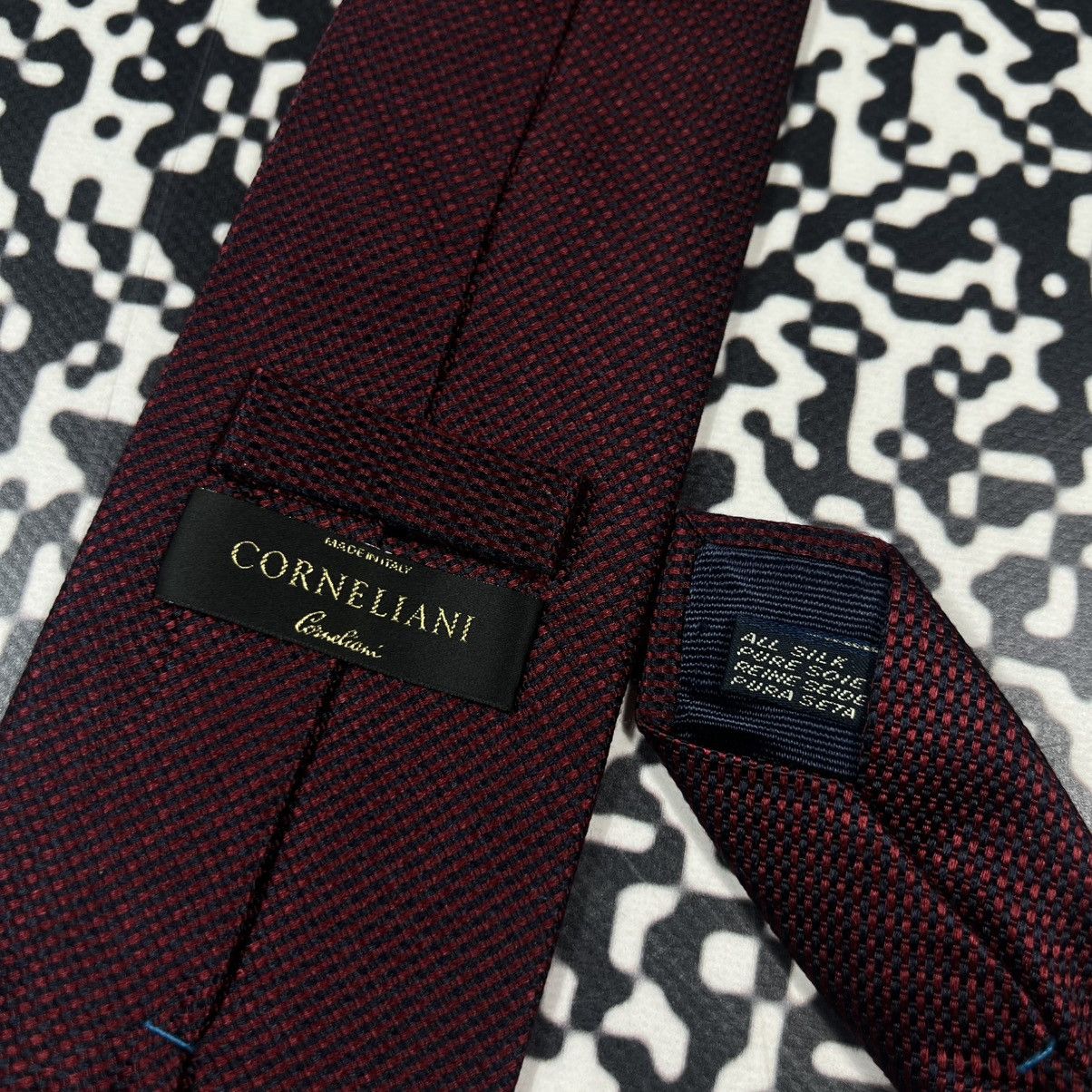 Corneliani Vintage Y2K Corneliani Silk Luxury Casual Tie 90s Style Size ONE SIZE - 5 Thumbnail