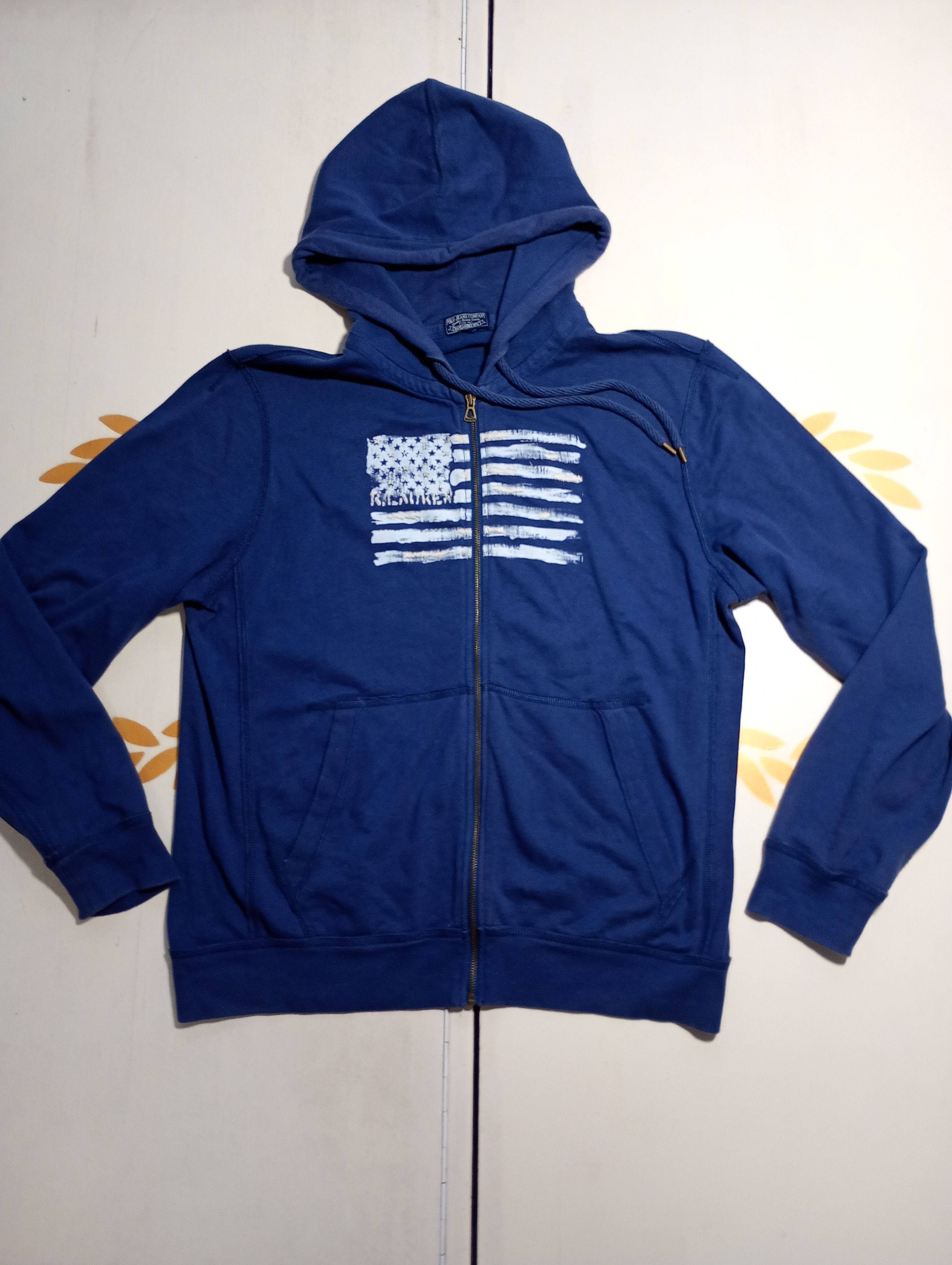 Ralph Lauren Ralph Lauren Polo Jeans USA Flag Hoodie Size US XL / EU 56 / 4 - 3 Thumbnail
