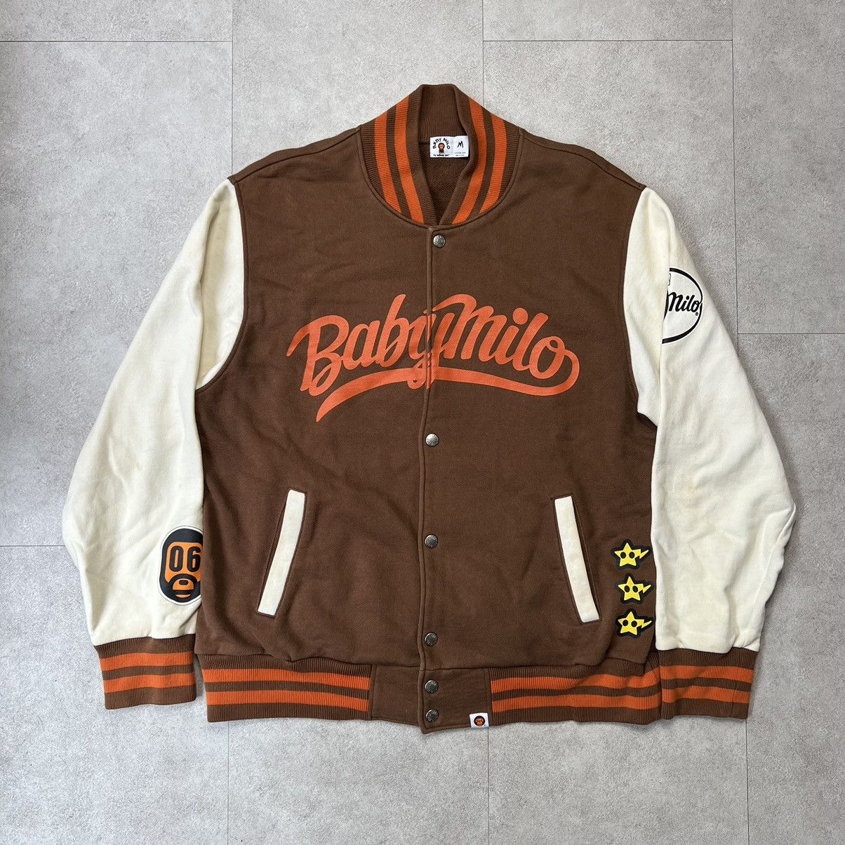 Bape Baby Milo Bape Star Virsity Jacket Size US M / EU 48-50 / 2 - 1 Thumbnail