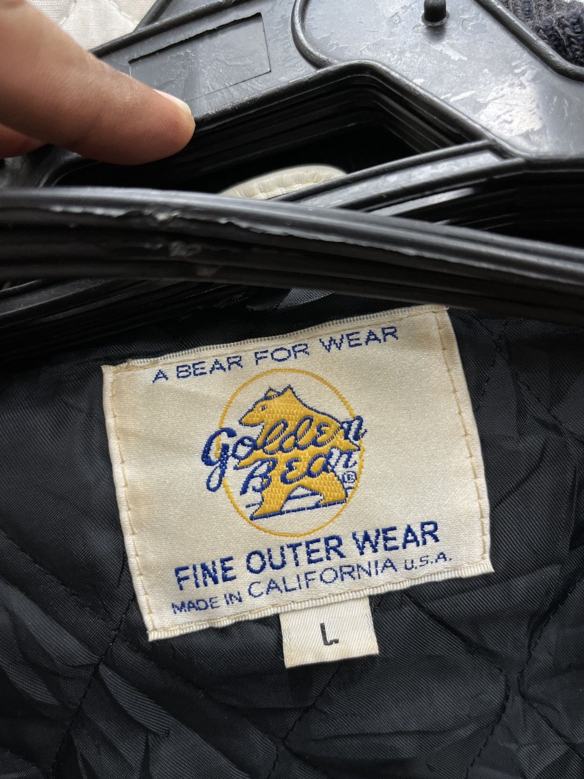 Vintage 🔥🔥🔥ARCHIVE VTG GOLDEN BEAR VARSITY JACKET Size US L / EU 52-54 / 3 - 8 Thumbnail