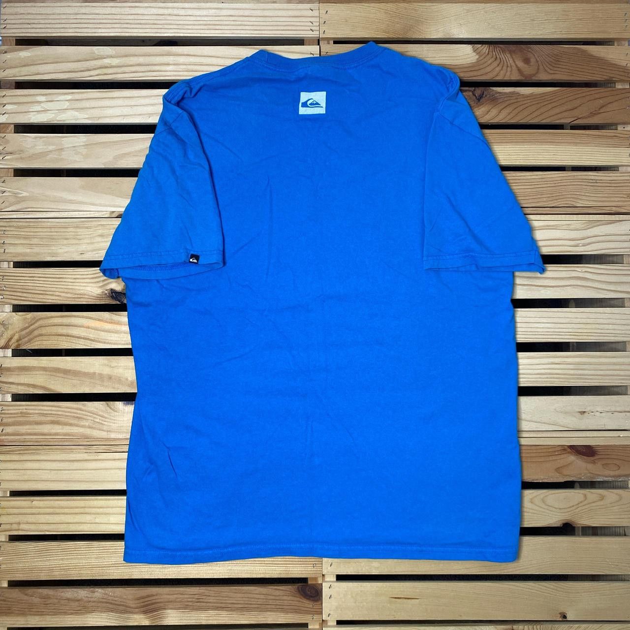 Quiksilver Vintage Quiksilver Blue Surf Tee Size Large Size US L / EU 52-54 / 3 - 2 Thumbnail