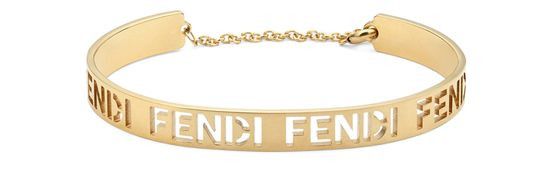 image of Fendi O1Loc1C0124 Bracelet In Golden, Women's