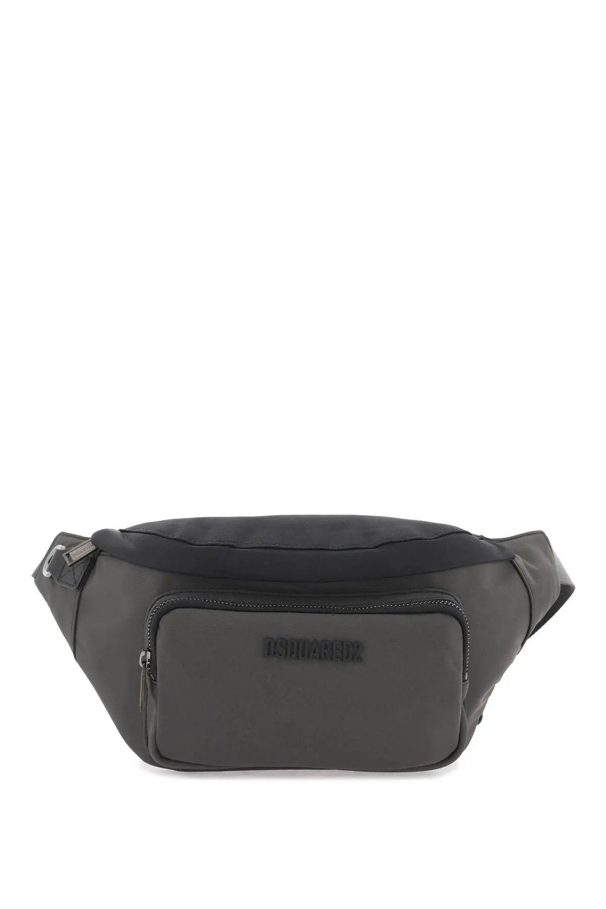 image of Dsquared2 O1S22I1N0224 Size-Os Nylon Beltpack In Grey, Men's
