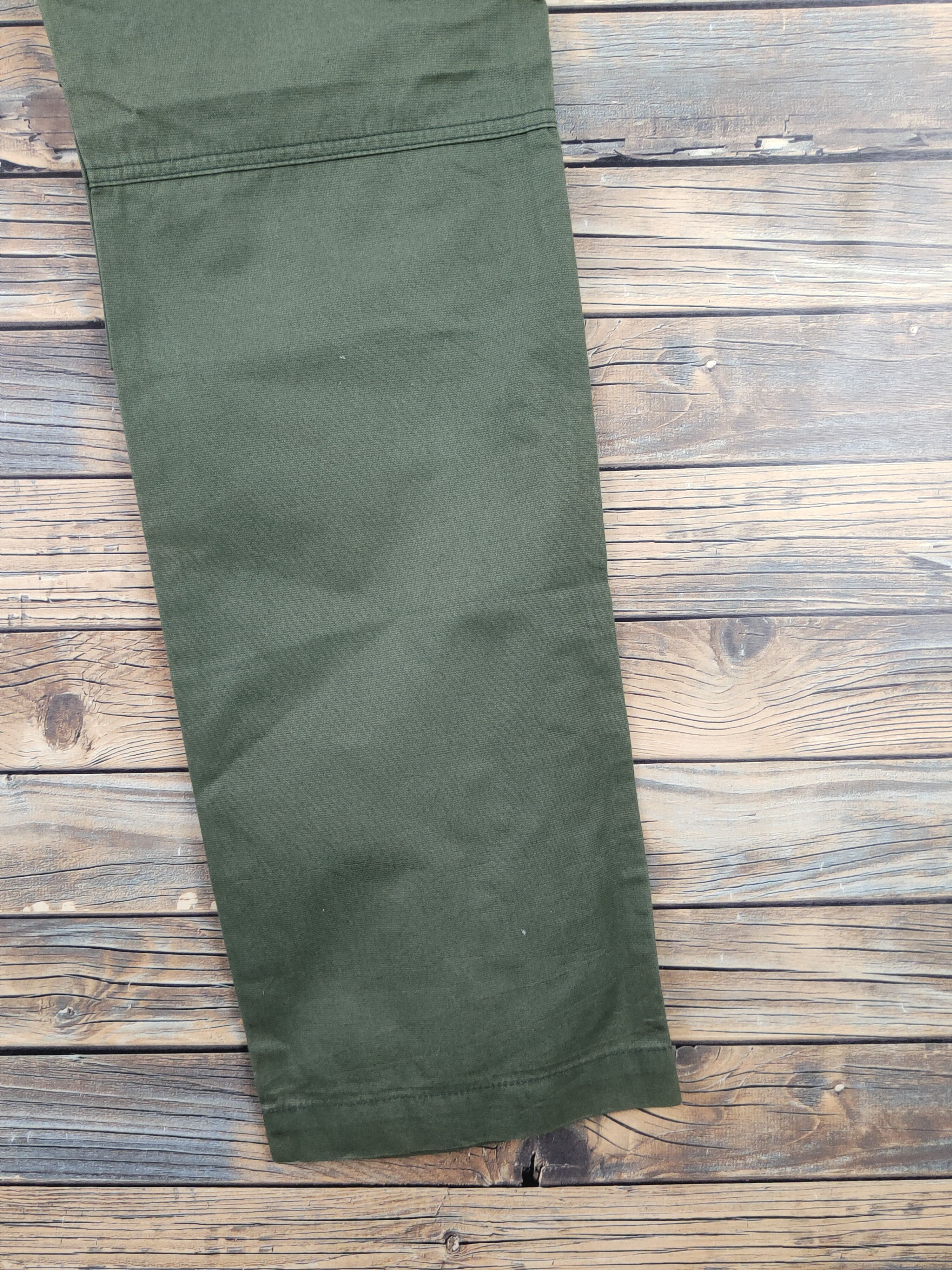 Japanese Brand Dish Green Multipocket Tactical Cargo Pants #W1846 Size US 28 / EU 44 - 11 Thumbnail